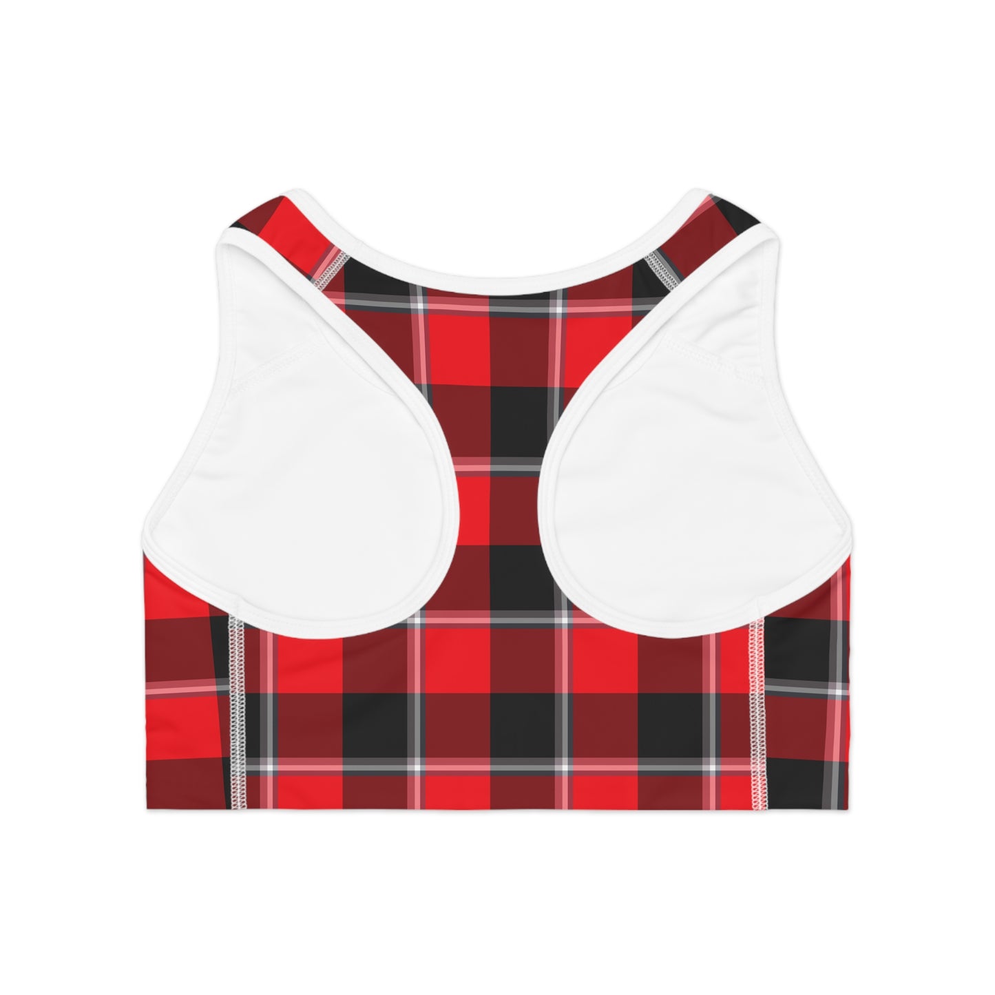 Plaid Sports Bra, Comfortable Workout Gear, Stylish Activewear, Perfect Gift for Fitness Lovers, Great for Yoga, Running, Gym - Celtic Scents
