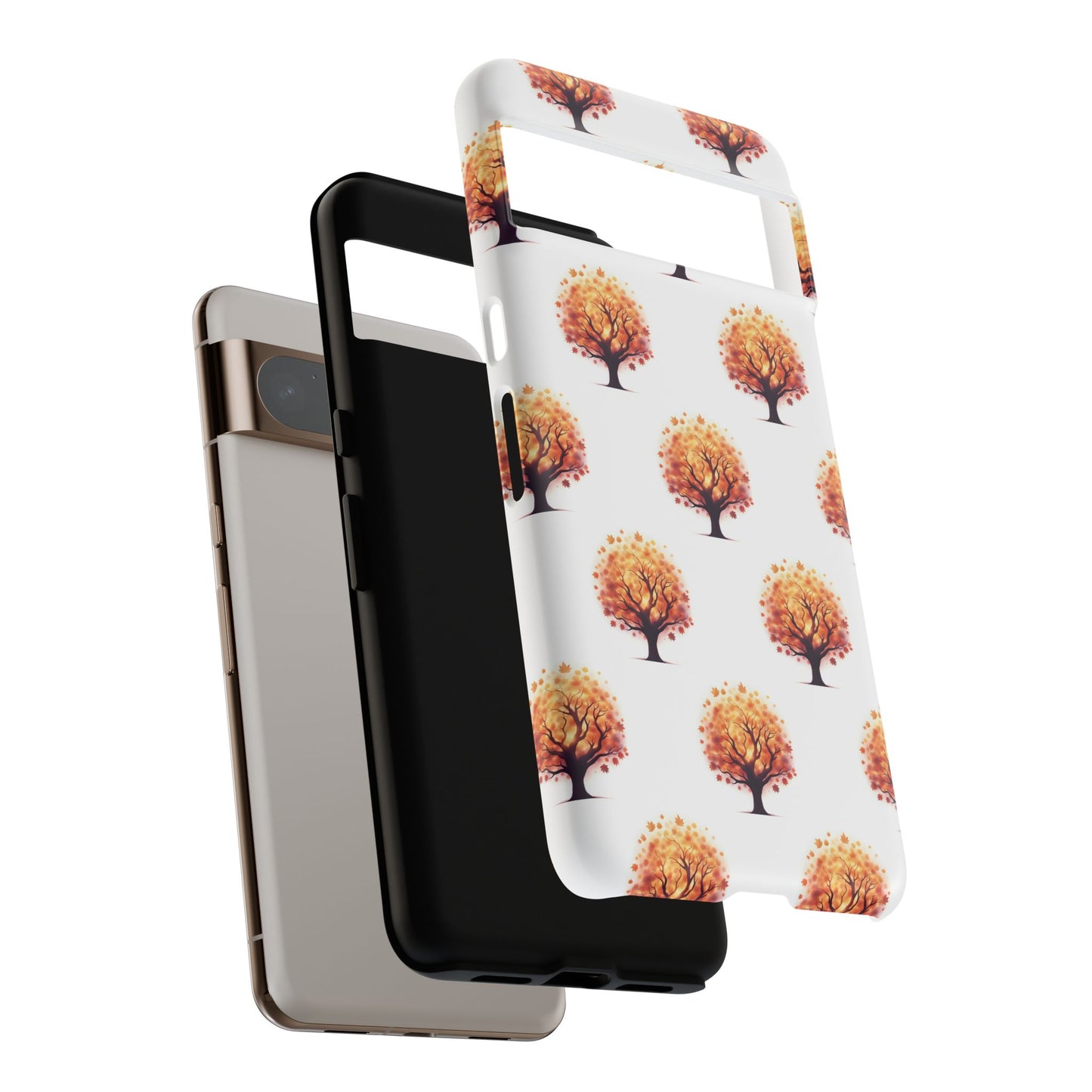 Autumn Tree Phone Case, Fall Phone Cover, Nature Inspired Case, Gift for Outdoorsy Friends, Seasonal Accessories, Eco-Friendly Phone Case