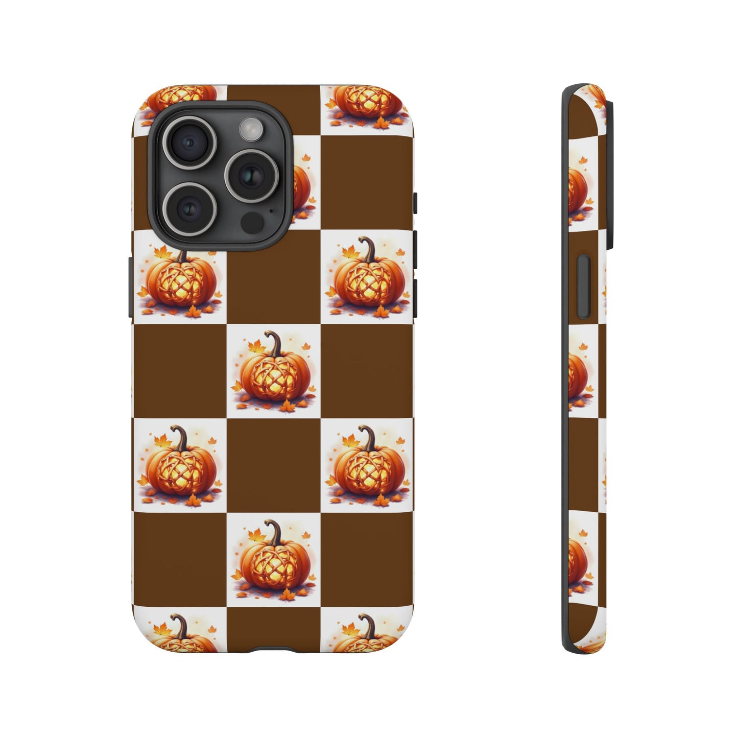Pumpkin Phone Case, Fall Decor, Halloween Gift, Autumn Accessories, Cute Smartphone Cover, Tough Cases
