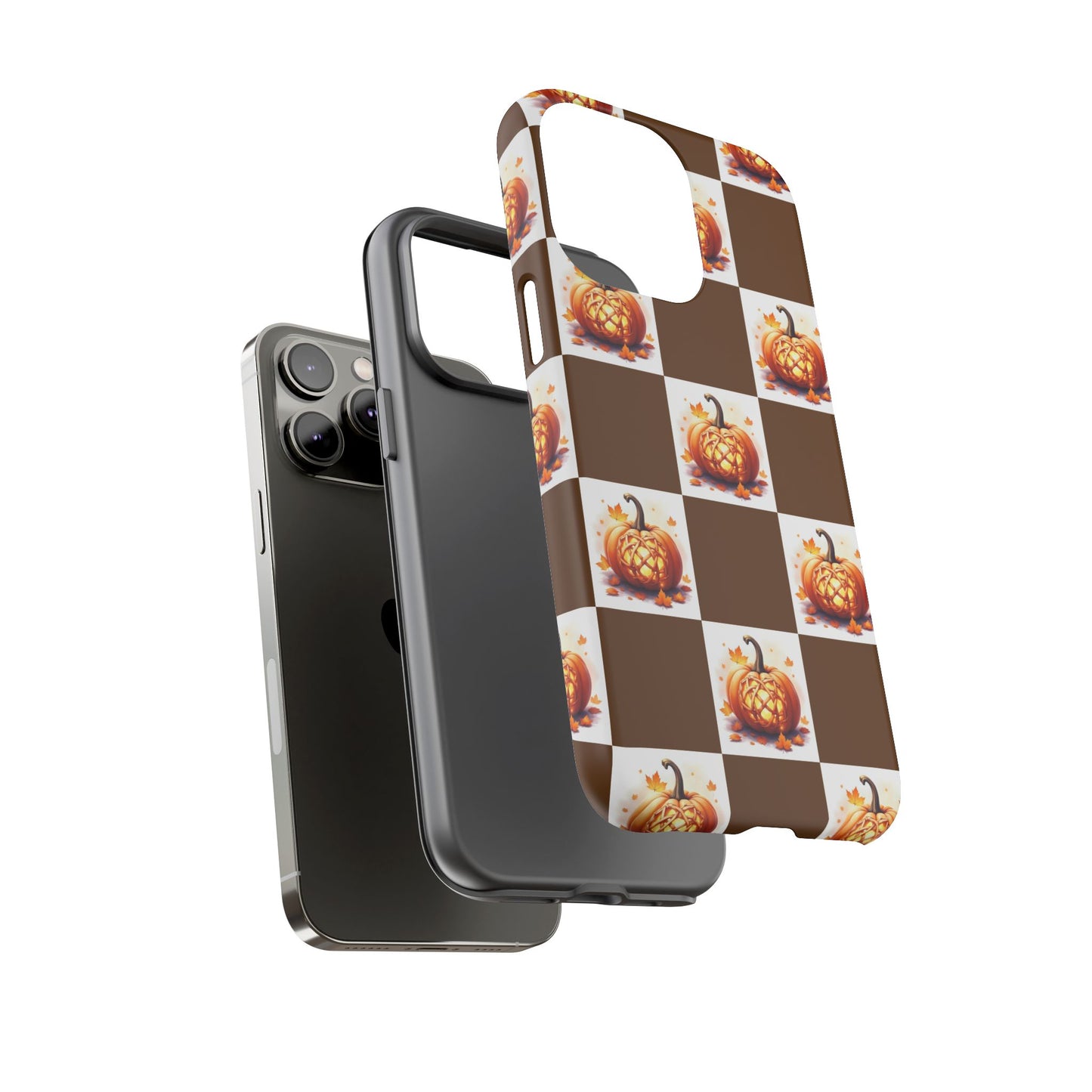 Pumpkin Phone Case, Fall Decor, Halloween Gift, Autumn Accessories, Cute Smartphone Cover, Tough Cases