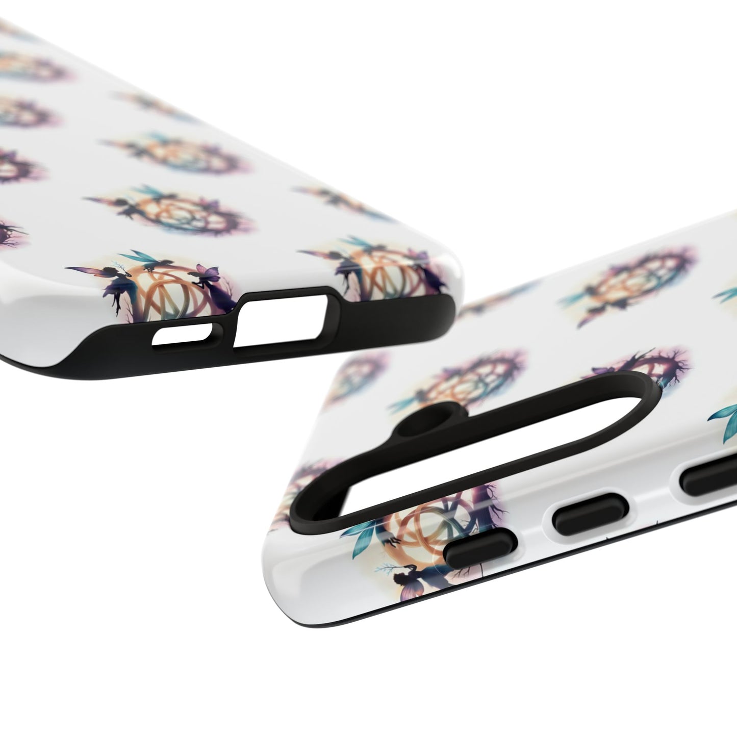Tough Cases - Celtic Fairies Phone Case, Colorful Phone Cover, Fairy Lover Gift, Trendy Smartphone Accessory