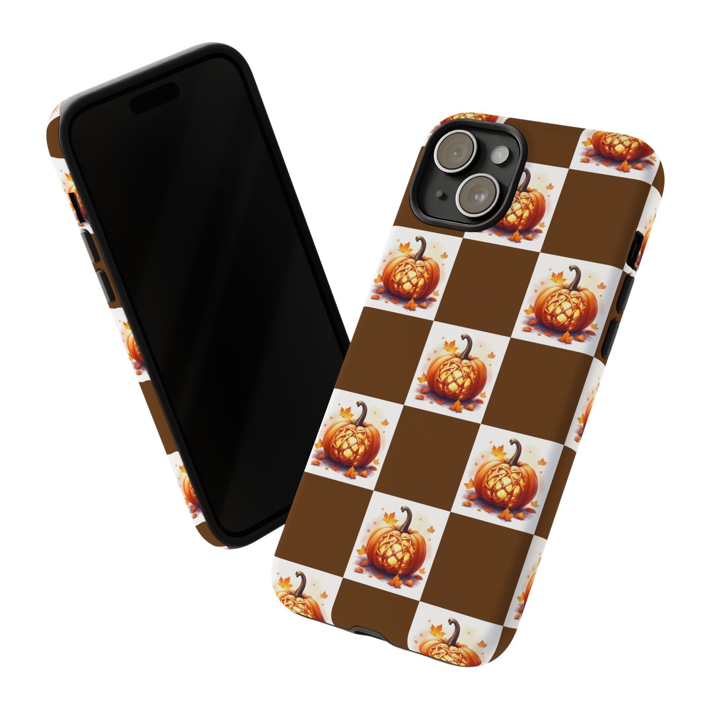 Pumpkin Phone Case, Fall Decor, Halloween Gift, Autumn Accessories, Cute Smartphone Cover, Tough Cases