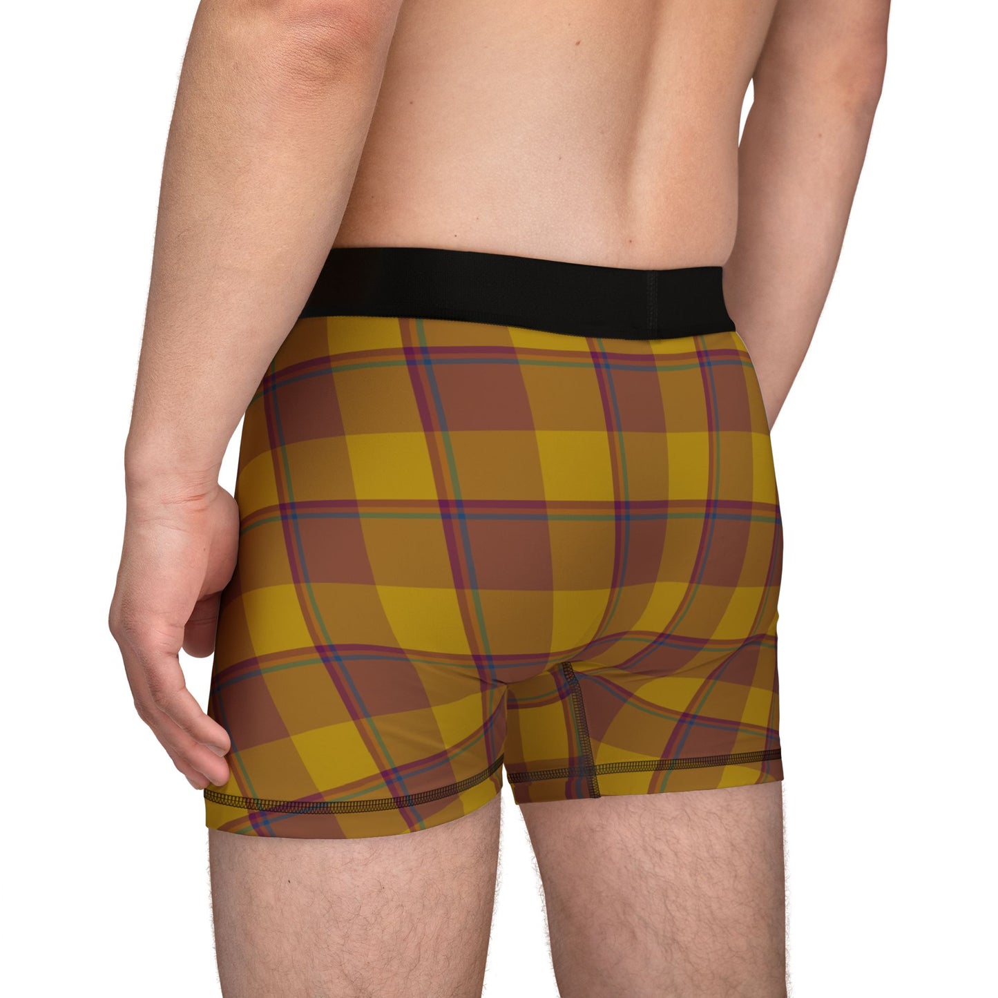 Stylish Men's Boxers, Plaid Underwear for Comfort, Perfect Gift for Birthdays, Anniversaries, Casual Wear, Matching Sleepwear - Celtic Scents