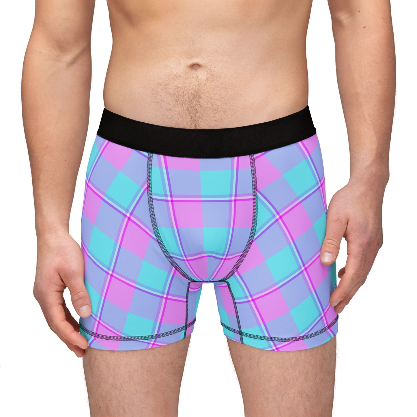 Stylish Men's Boxers, Plaid Underwear, Everyday Comfort, Unique Gift for Him, Casual Wear, Holiday Essentials - Celtic Scents