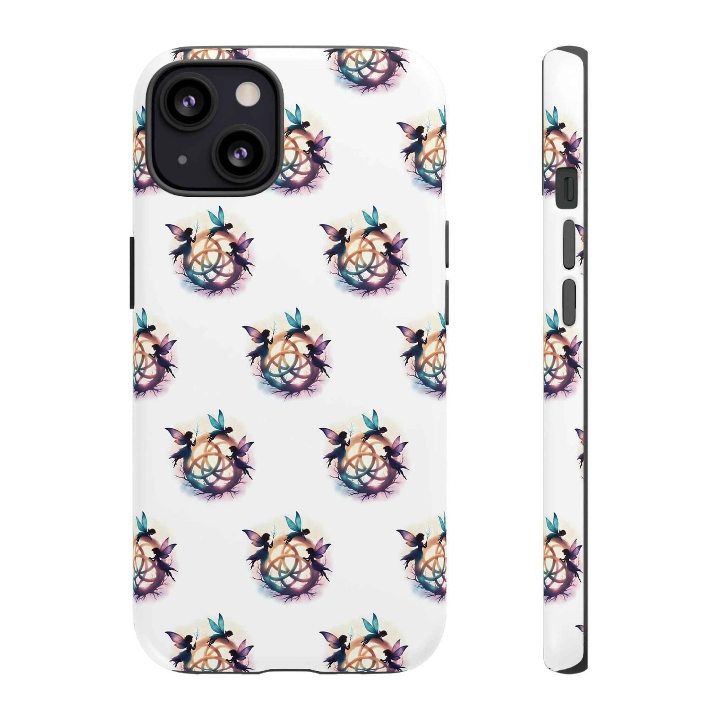 Tough Cases - Celtic Fairies Phone Case, Colorful Phone Cover, Fairy Lover Gift, Trendy Smartphone Accessory