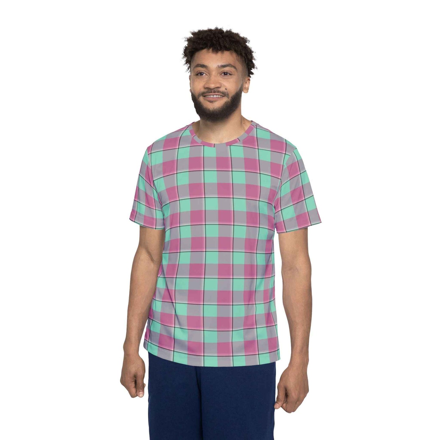 Men's Sports Jersey, Casual Tee, Perfect Gift, Customizable, Trendy Fashion