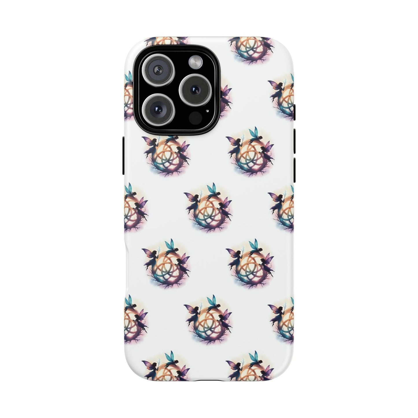 Tough Cases - Celtic Fairies Phone Case, Colorful Phone Cover, Fairy Lover Gift, Trendy Smartphone Accessory