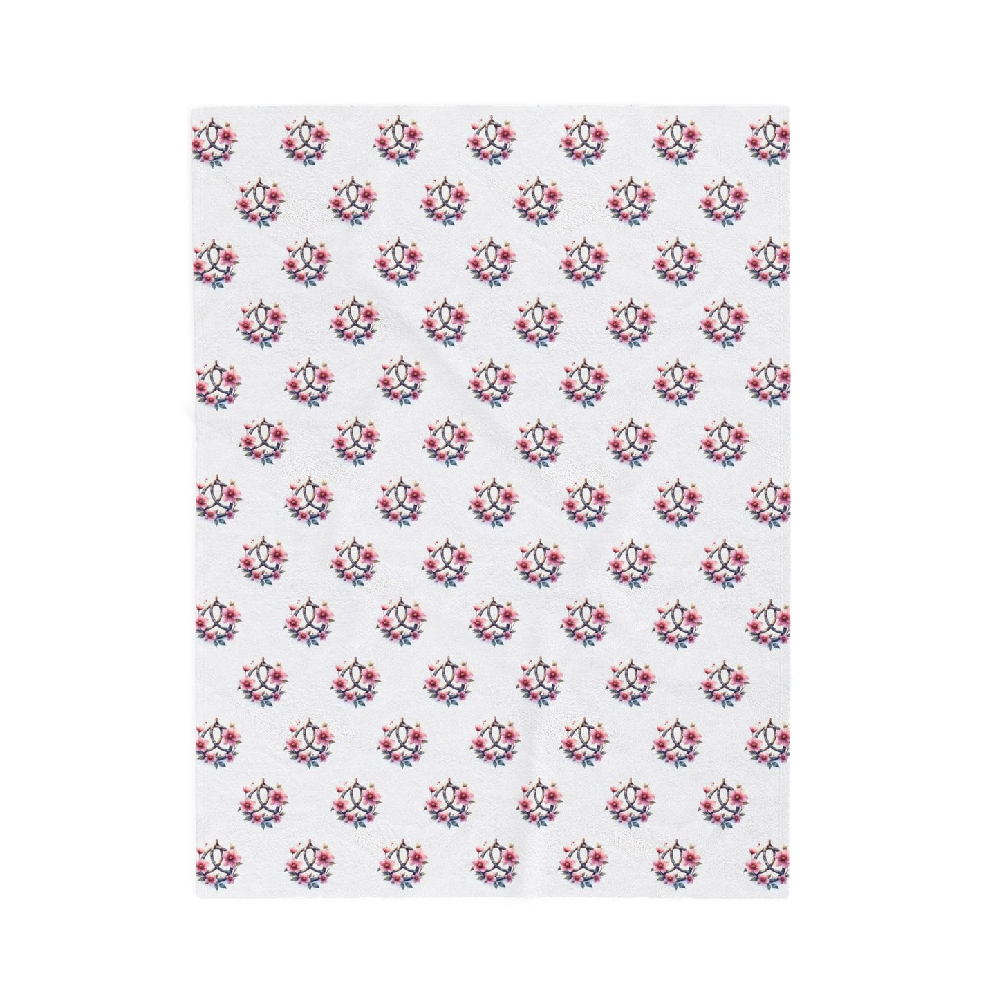 Celtic Knot Floral Velveteen Plush Blanket | Cozy Floral Throw, Soft Home Decor, Perfect for Gifts, Cozy Nights, Warm Decor - Celtic Scents