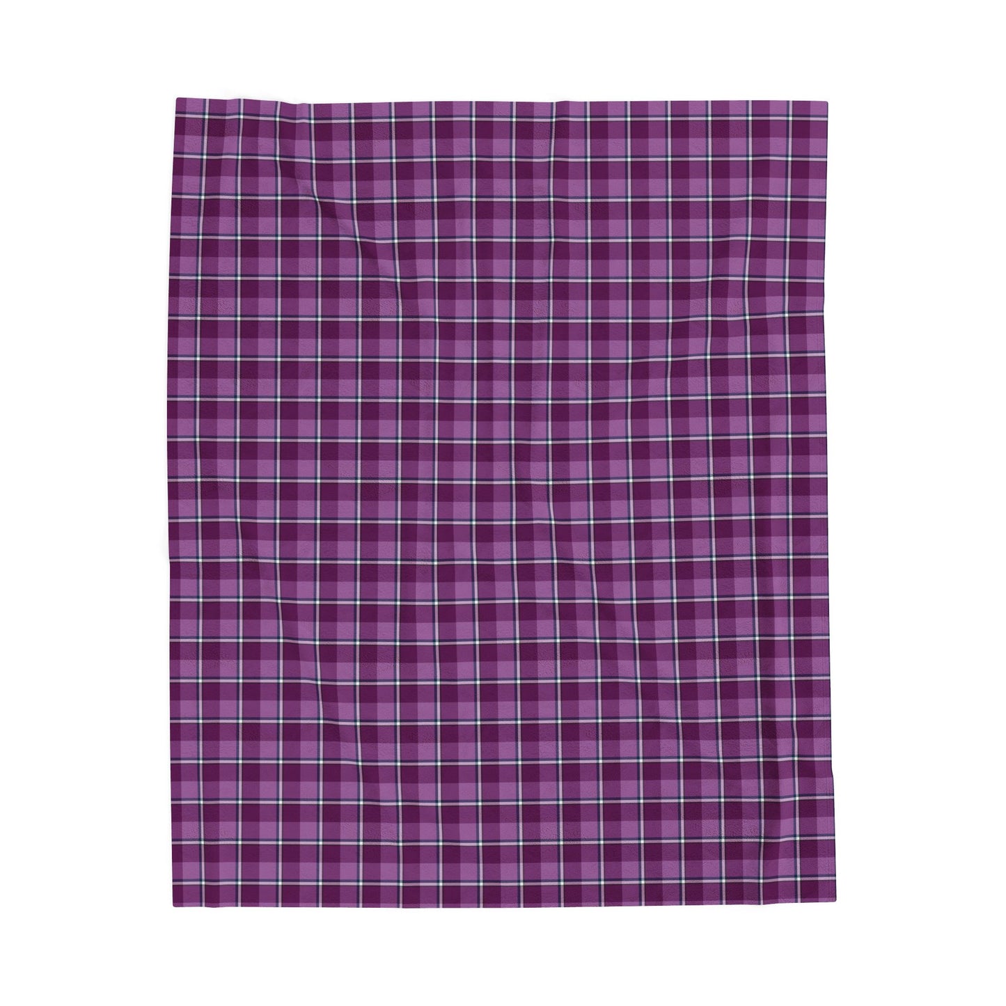 Cozy Plaid Velveteen Blanket | Soft Throw for Home Decor, Perfect Gift for Comfort Lovers, Ideal for Weddings & Holidays - Celtic Scents