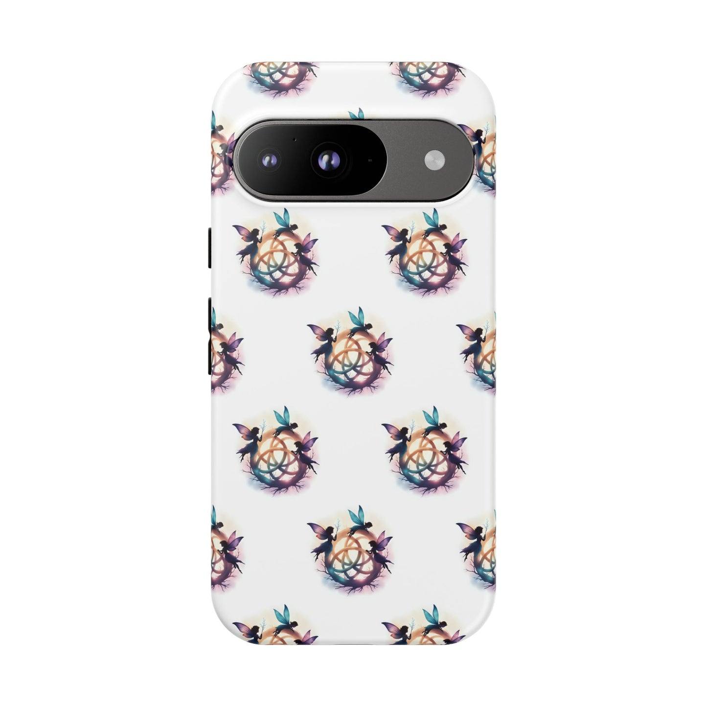 Tough Cases - Celtic Fairies Phone Case, Colorful Phone Cover, Fairy Lover Gift, Trendy Smartphone Accessory