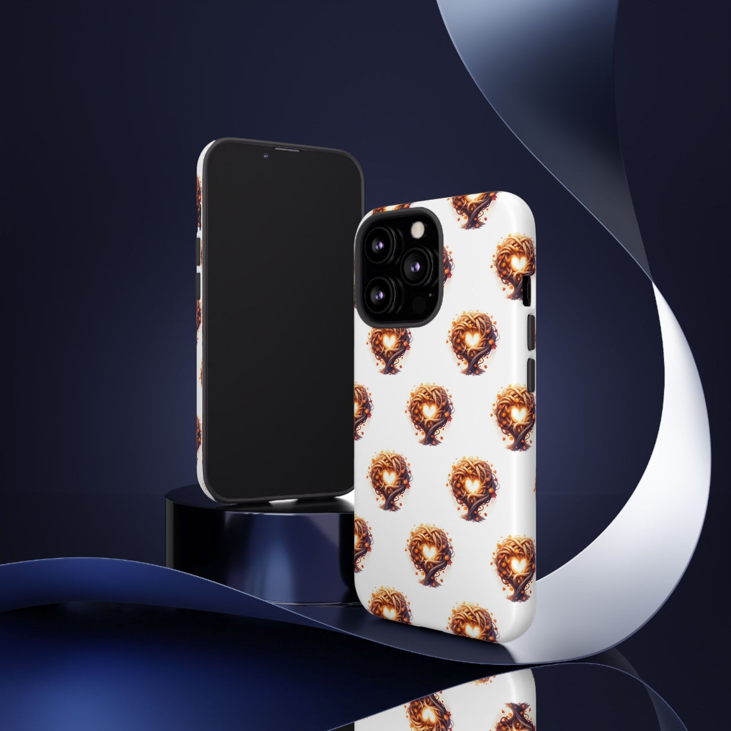 Stylish Phone Case, Tough Cases with Unique Design, Durable Smartphone Cover, Gift for Tech Lovers, Trendy Phone Accessory, Autumn Design