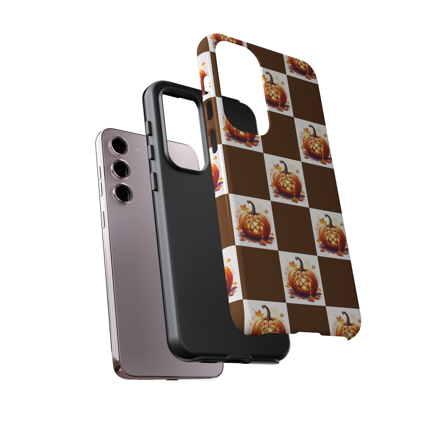 Pumpkin Phone Case, Fall Decor, Halloween Gift, Autumn Accessories, Cute Smartphone Cover, Tough Cases