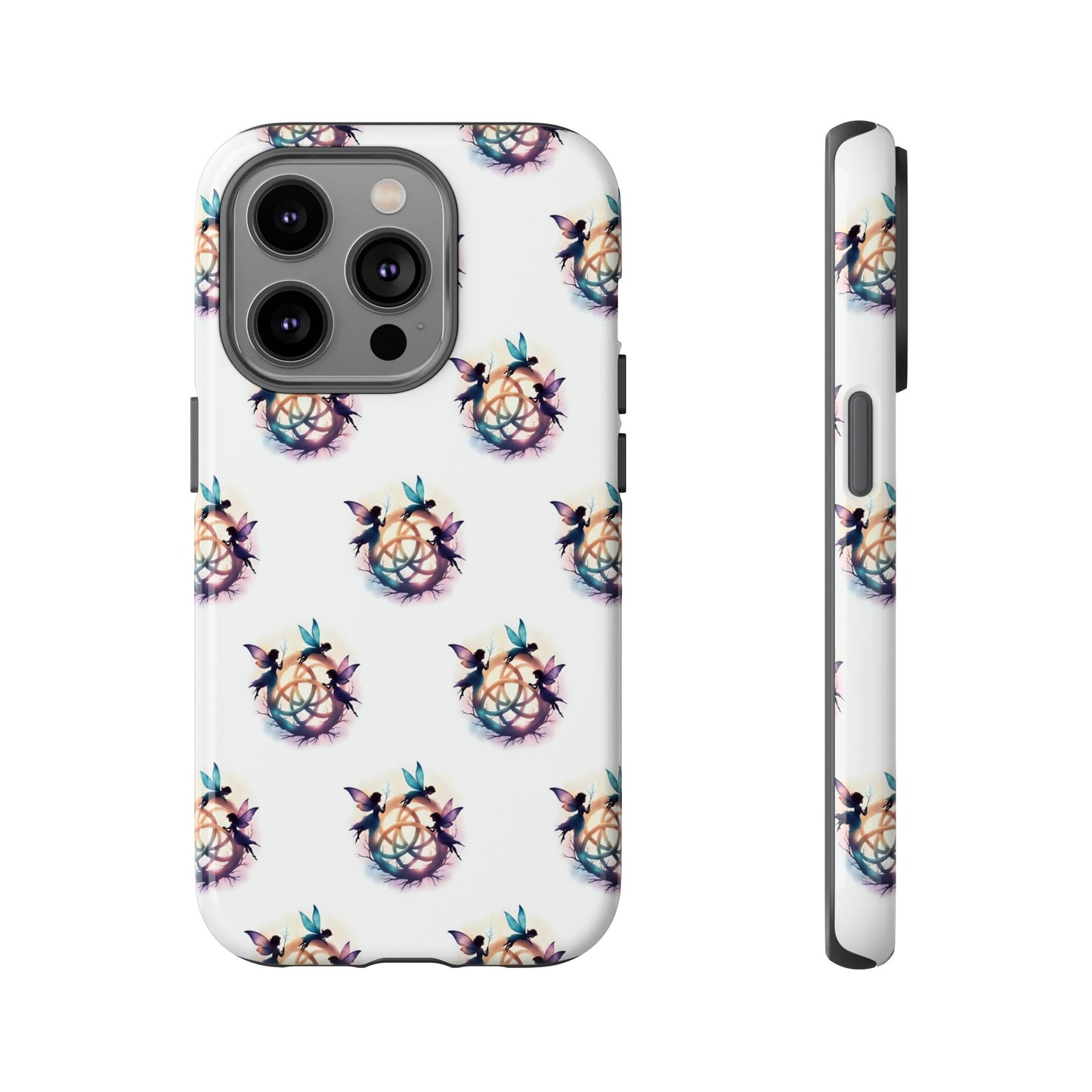 Tough Cases - Celtic Fairies Phone Case, Colorful Phone Cover, Fairy Lover Gift, Trendy Smartphone Accessory - Celtic Scents