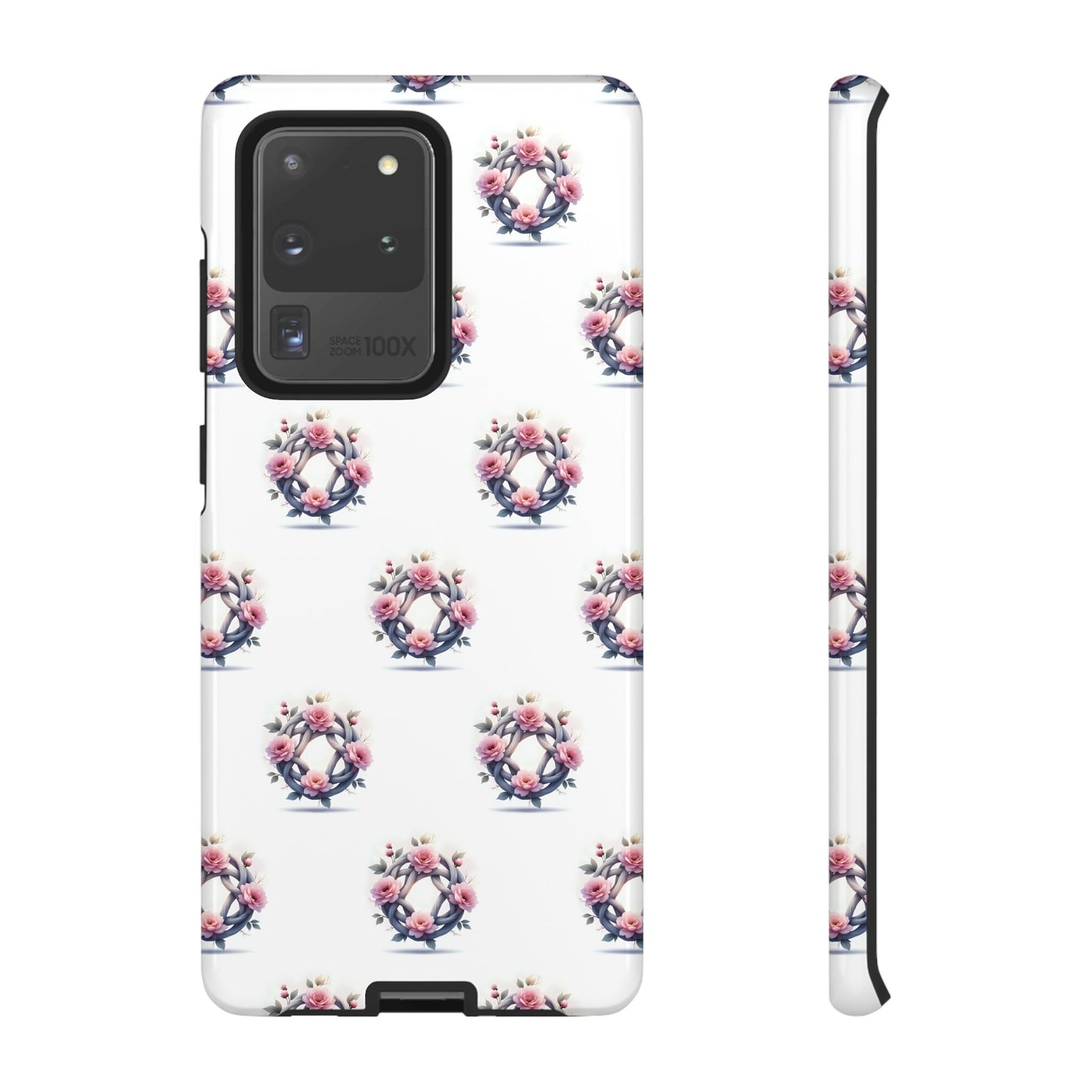Floral Phone Case, Tough Cases for Women, Cute Celtic Knot Floral Design iPhone Cover, Gift for Her, Stylish Tech Accessories - Celtic Scents