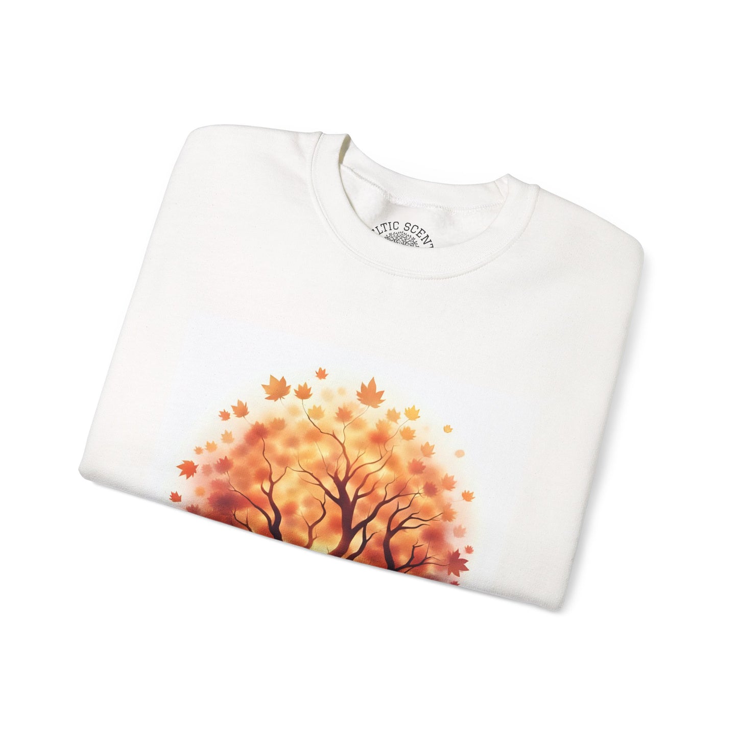 Autumn Tree Sweatshirt | Cozy Fall Apparel, Gift for Nature Lovers, Unisex Crewneck, Tree Design Sweatshirt, Ideal for Thanksgiving - Celtic Scents