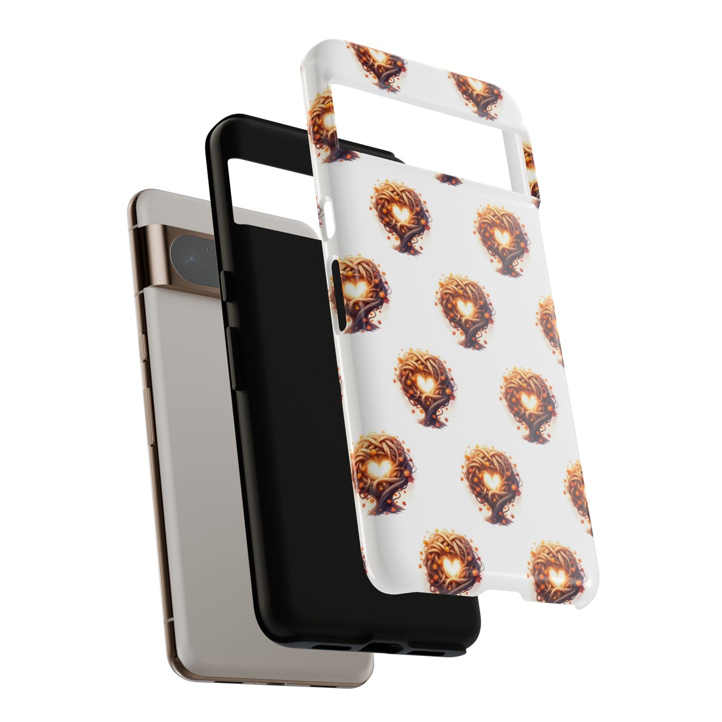 Stylish Phone Case, Tough Cases with Unique Design, Durable Smartphone Cover, Gift for Tech Lovers, Trendy Phone Accessory, Autumn Design