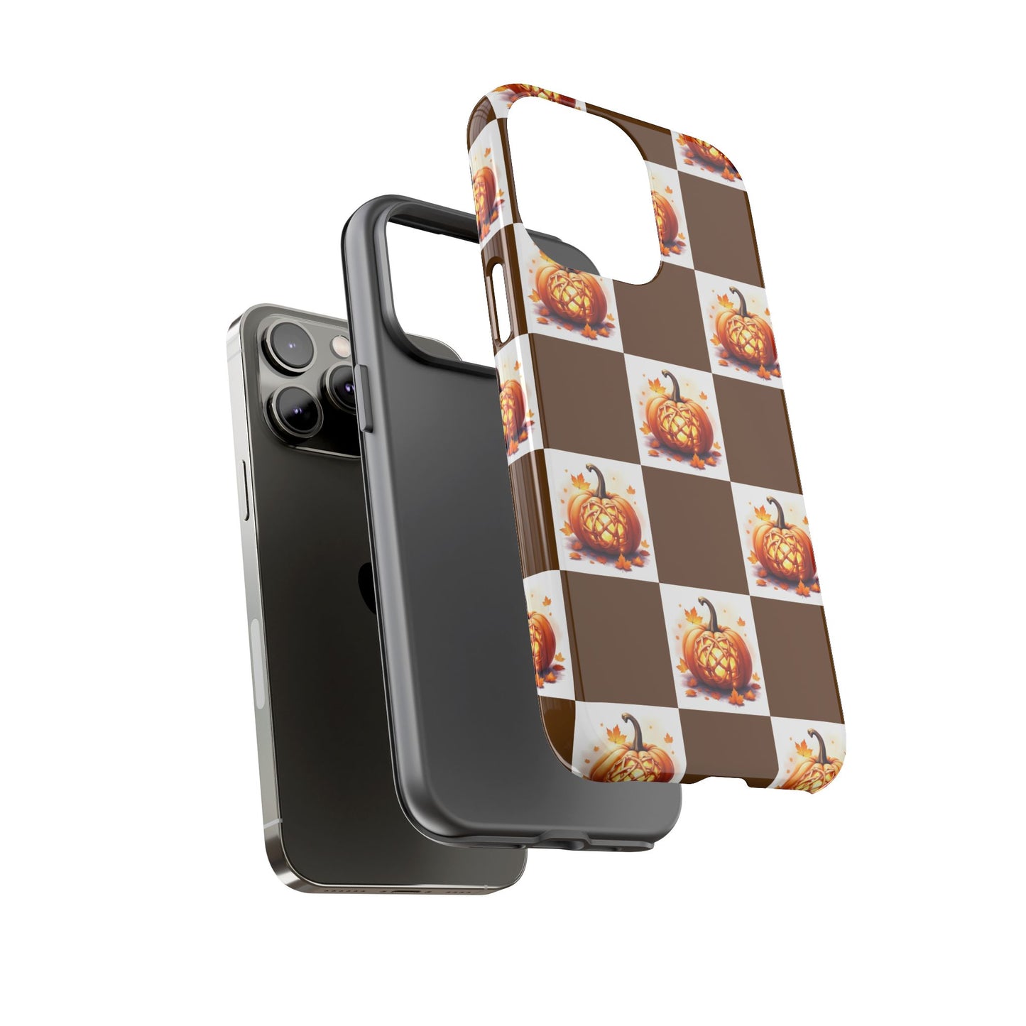 Pumpkin Phone Case, Fall Decor, Halloween Gift, Autumn Accessories, Cute Smartphone Cover, Tough Cases