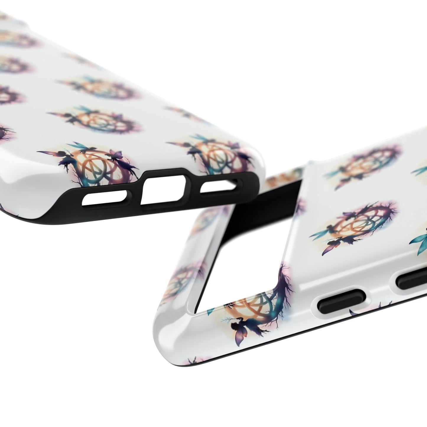 Tough Cases - Celtic Fairies Phone Case, Colorful Phone Cover, Fairy Lover Gift, Trendy Smartphone Accessory