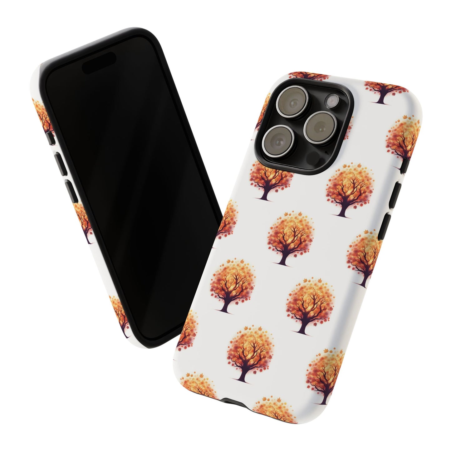 Autumn Tree Phone Case, Fall Phone Cover, Nature Inspired Case, Gift for Outdoorsy Friends, Seasonal Accessories, Eco-Friendly Phone Case