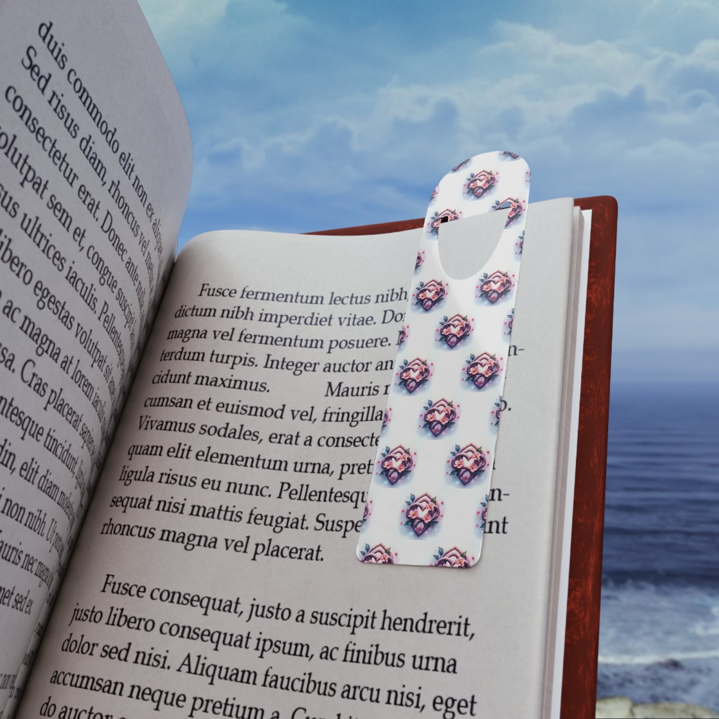 Elegant Celtic Knot Floral Bookmark for Book Lovers, Reading Gift, Literary Accessory, Teacher Appreciation, Journal Accessory - Celtic Scents