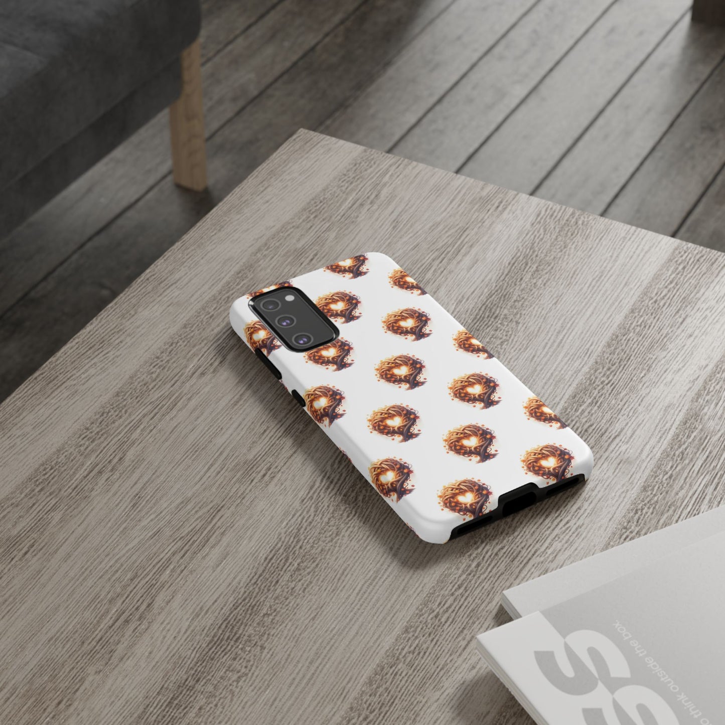 Stylish Phone Case, Tough Cases with Unique Design, Durable Smartphone Cover, Gift for Tech Lovers, Trendy Phone Accessory, Autumn Design