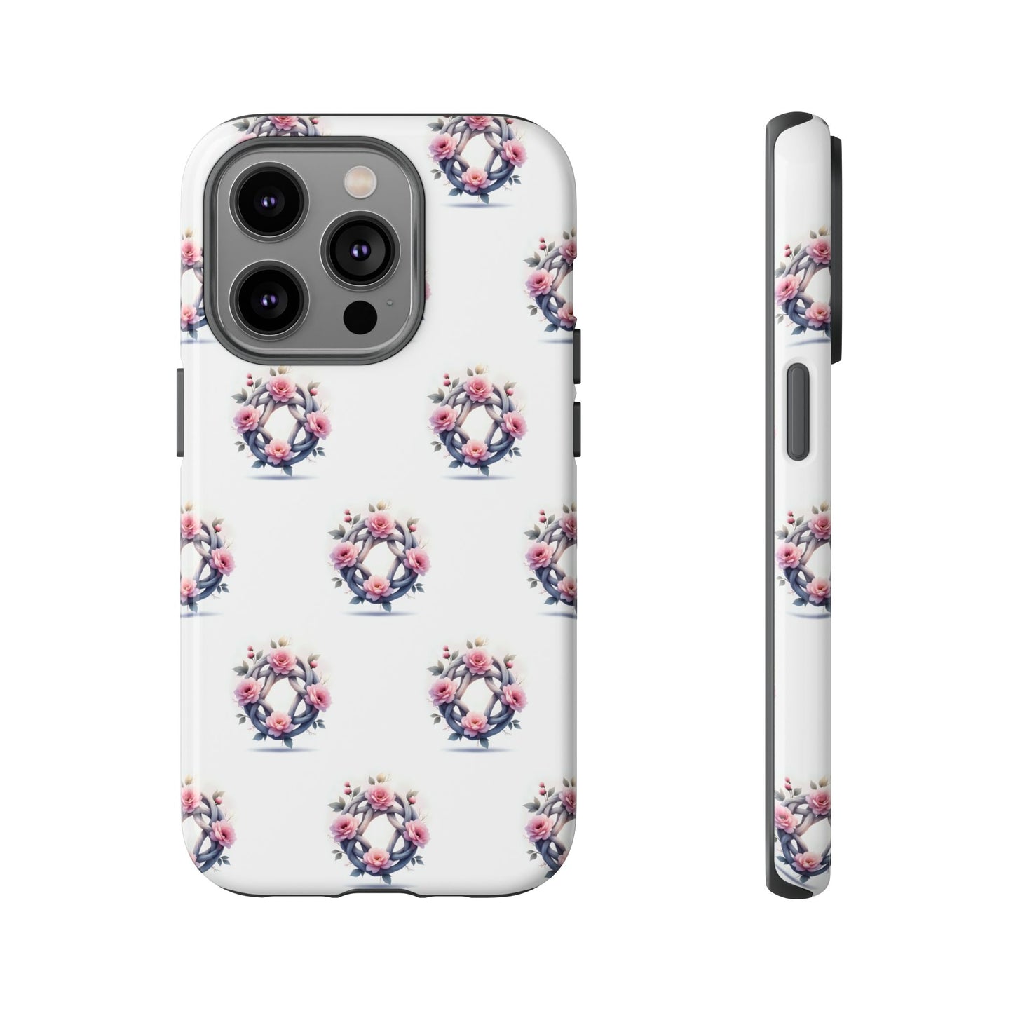 Floral Phone Case, Tough Cases for Women, Cute Celtic Knot Floral Design iPhone Cover, Gift for Her, Stylish Tech Accessories - Celtic Scents