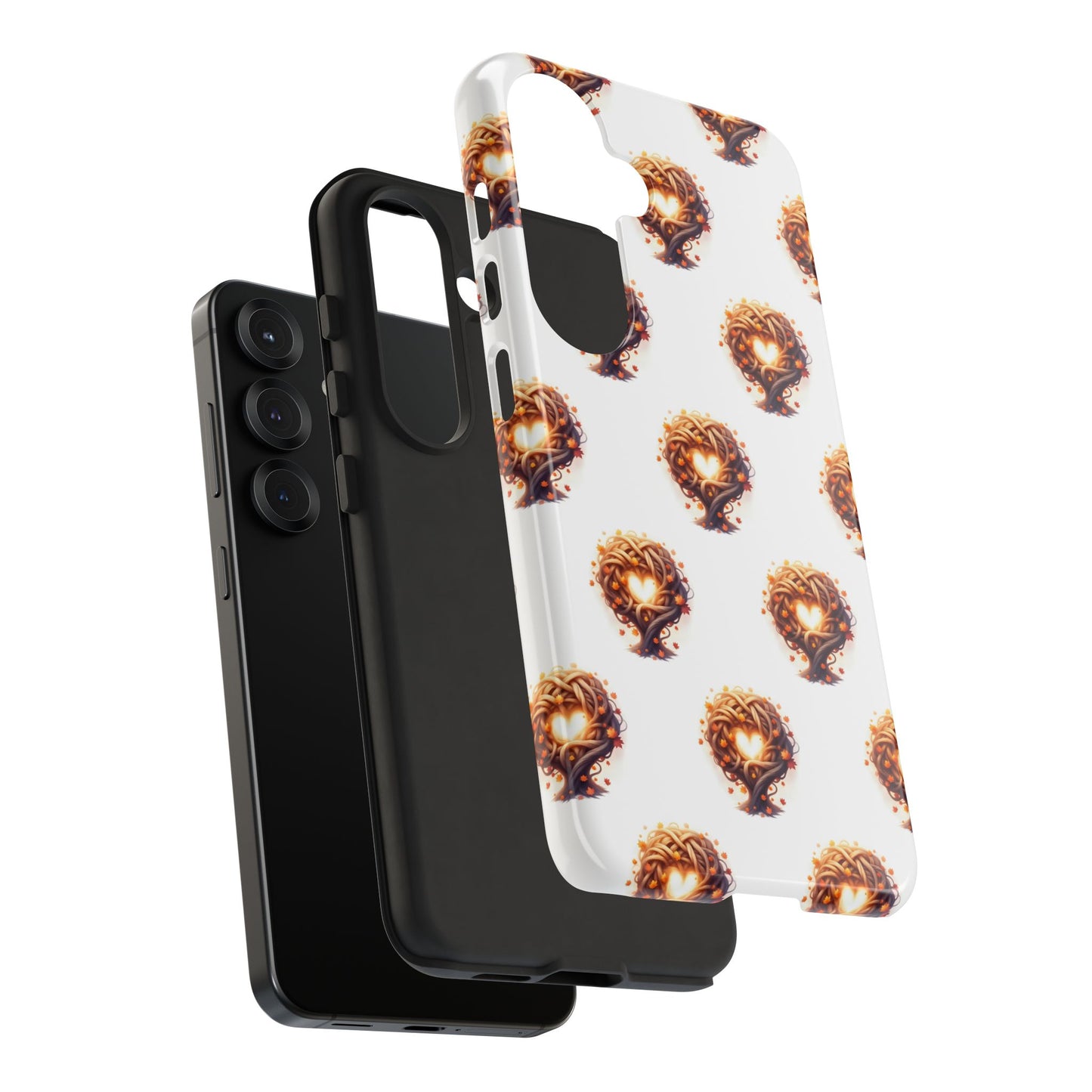Stylish Phone Case, Tough Cases with Unique Design, Durable Smartphone Cover, Gift for Tech Lovers, Trendy Phone Accessory, Autumn Design