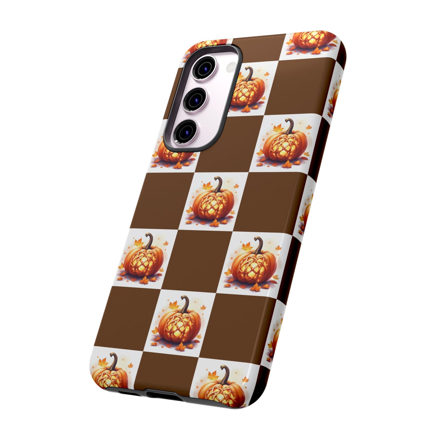 Pumpkin Phone Case, Fall Decor, Halloween Gift, Autumn Accessories, Cute Smartphone Cover, Tough Cases