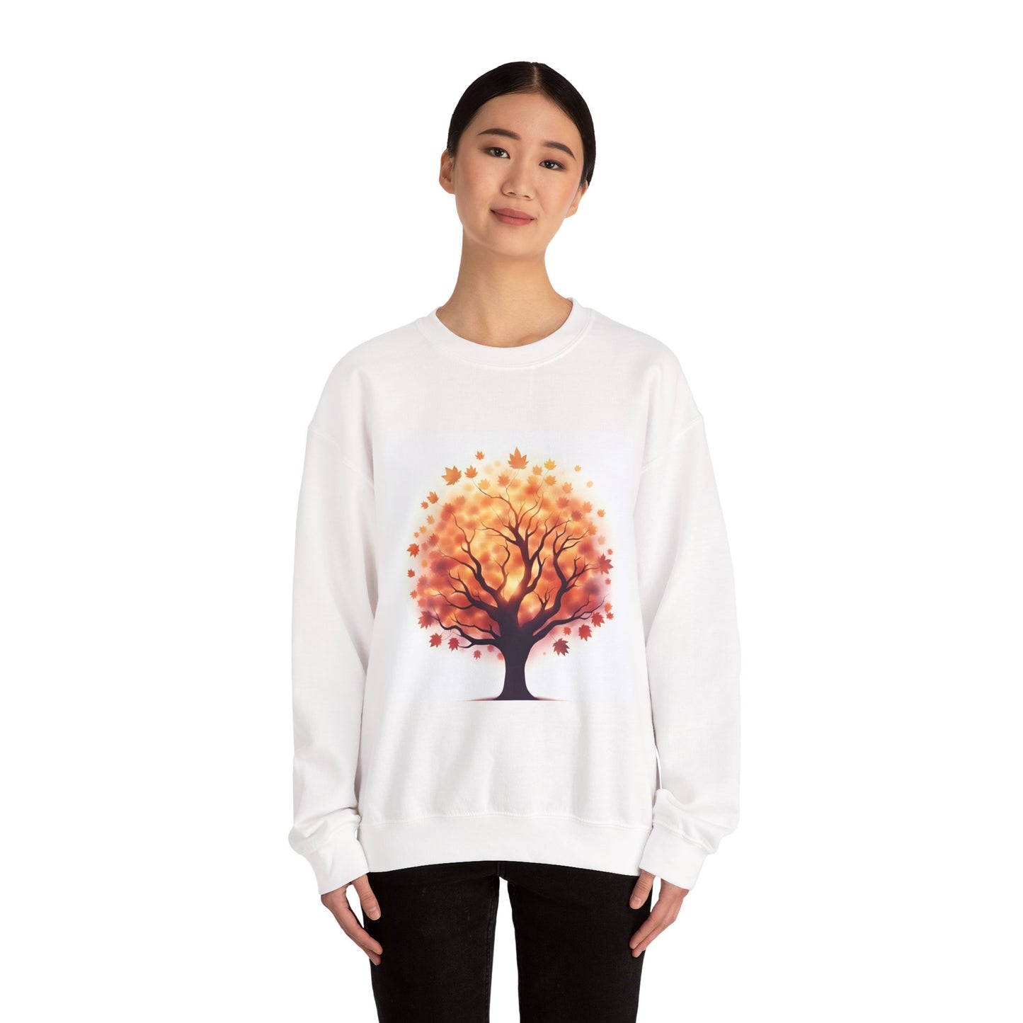 Autumn Tree Sweatshirt | Cozy Fall Apparel, Gift for Nature Lovers, Unisex Crewneck, Tree Design Sweatshirt, Ideal for Thanksgiving - Celtic Scents