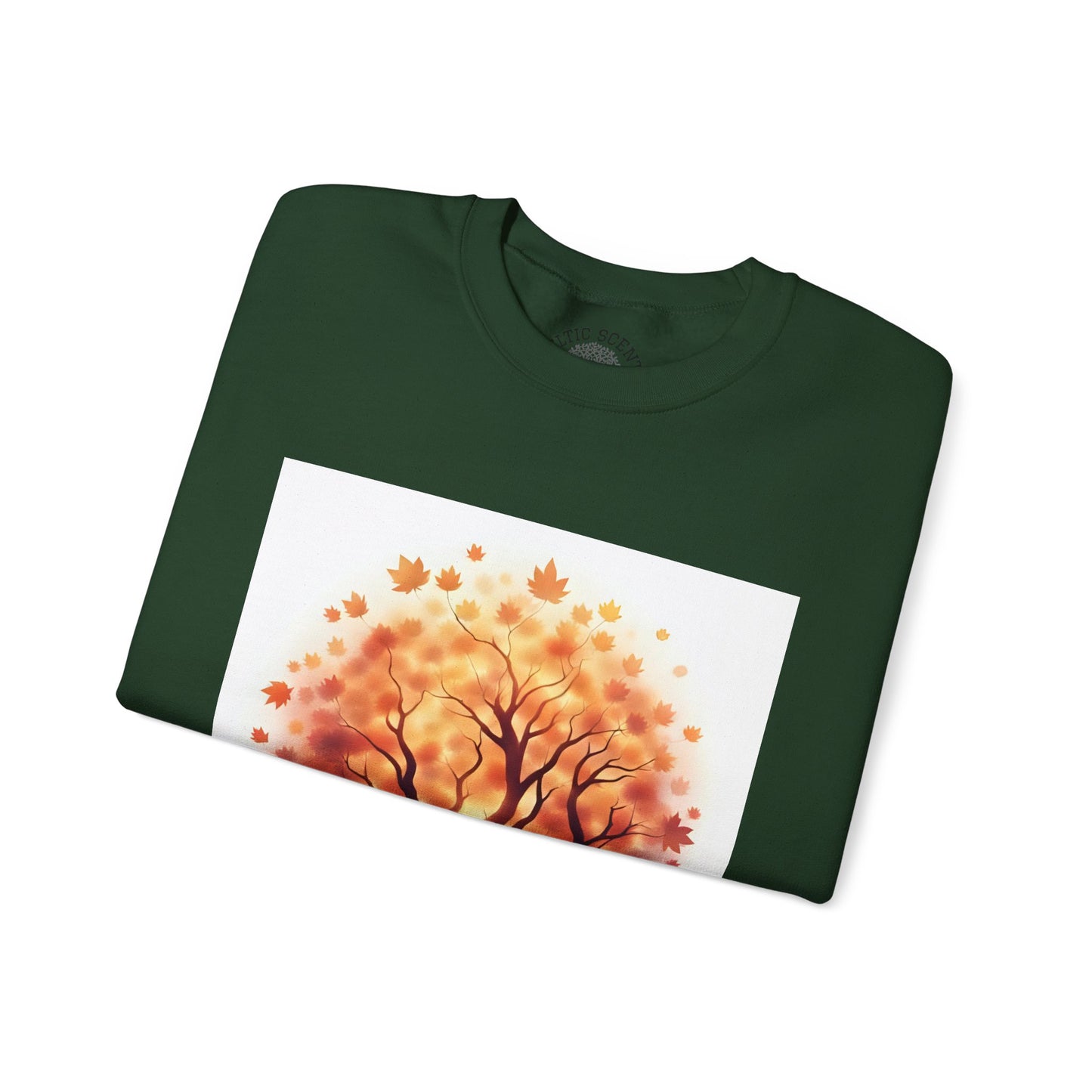 Autumn Tree Sweatshirt | Cozy Fall Apparel, Gift for Nature Lovers, Unisex Crewneck, Tree Design Sweatshirt, Ideal for Thanksgiving - Celtic Scents