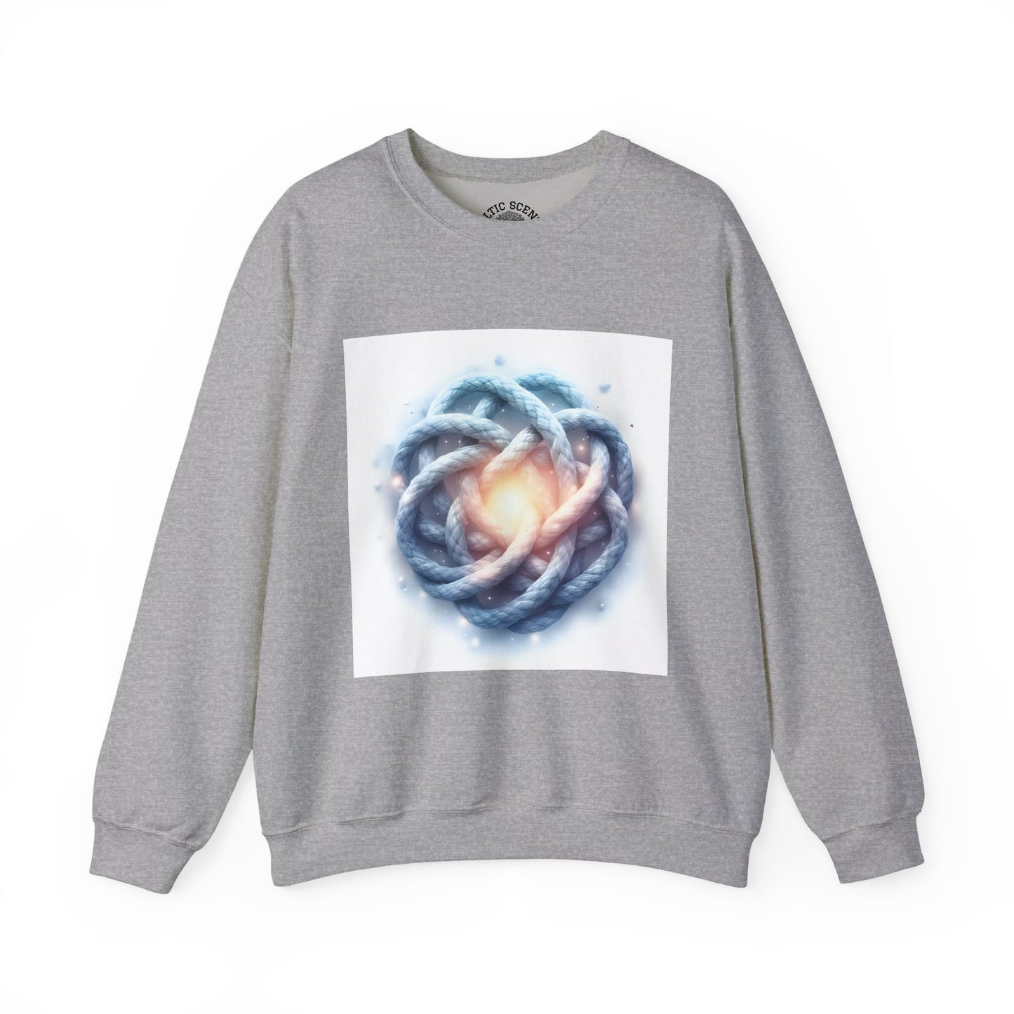 Cozy Artistic Crewneck Sweatshirt with Unique Design, Unisex Sweatshirt, Casual Fashion, Gift for Art Lovers, Comfortable Layering Piece - Celtic Scents
