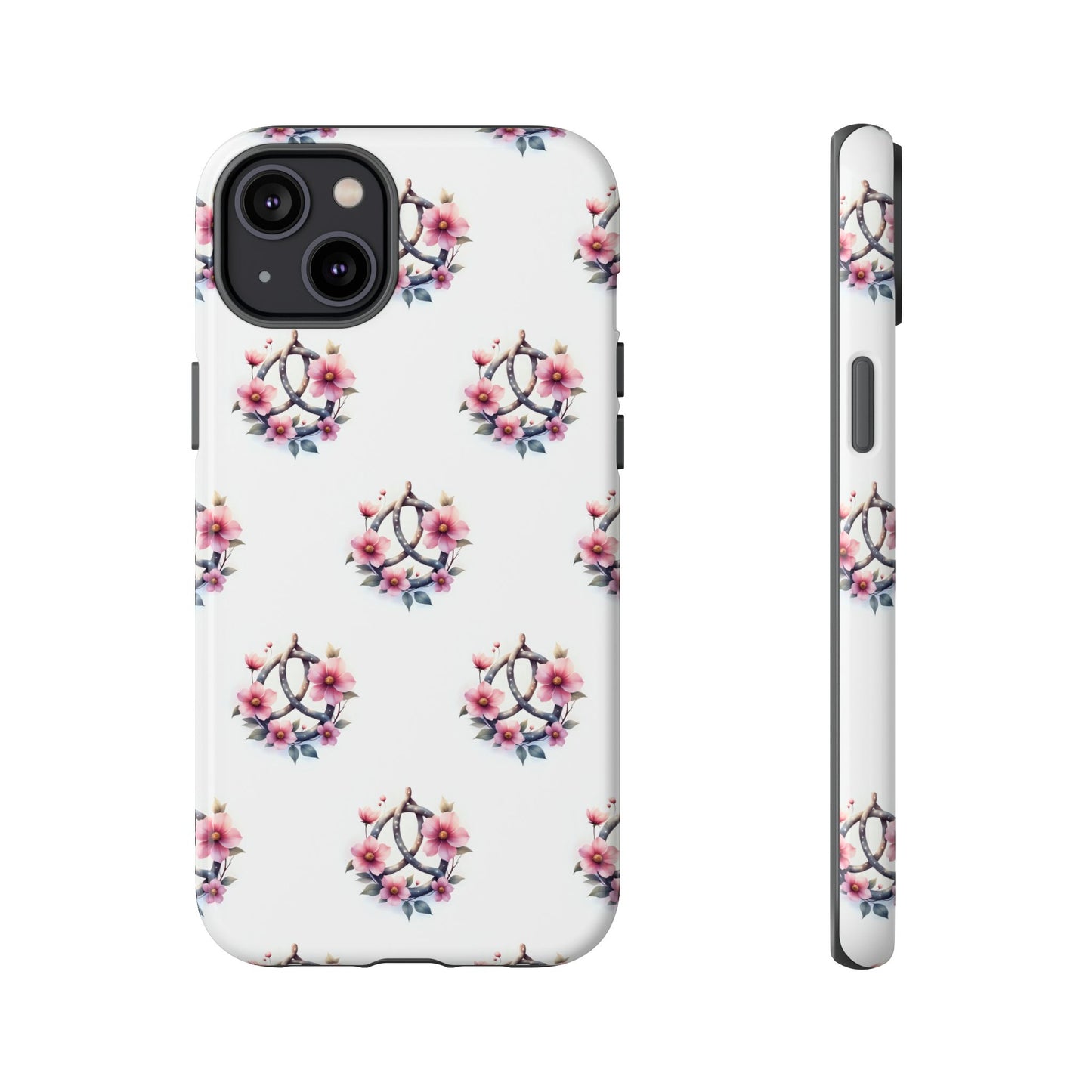 Floral Phone Case, Tough Phone Cover, Cute Protection for Mobile, Gift for Her, Celtic Knot Floral Pattern Case - Celtic Scents
