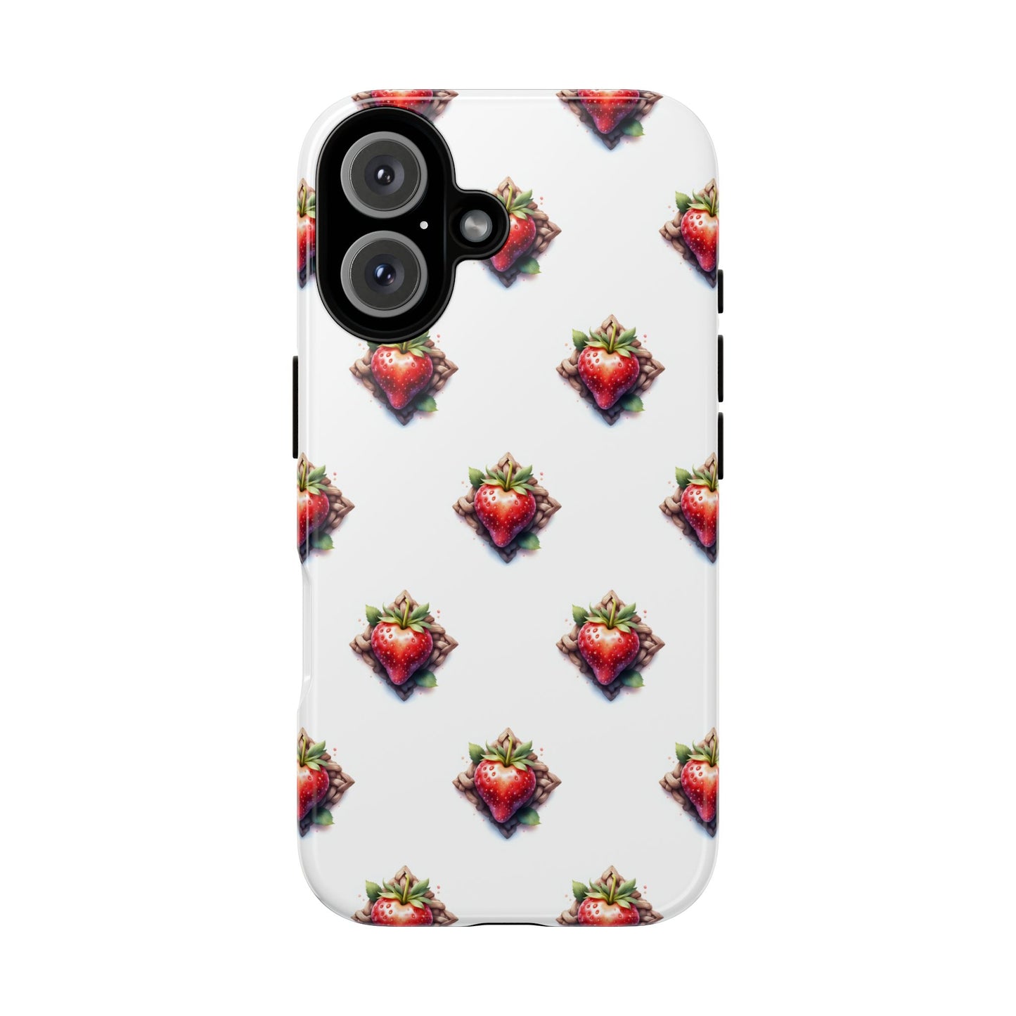 Strawberry Celtic Knot Phone Case, Cute Phone Cover, Gift for Her, Custom Smartphone Case, Funky Accessories, Valentine's Day Gift