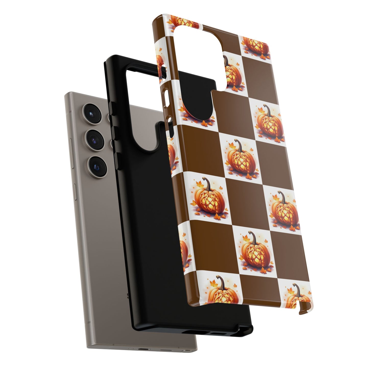 Pumpkin Phone Case, Fall Decor, Halloween Gift, Autumn Accessories, Cute Smartphone Cover, Tough Cases