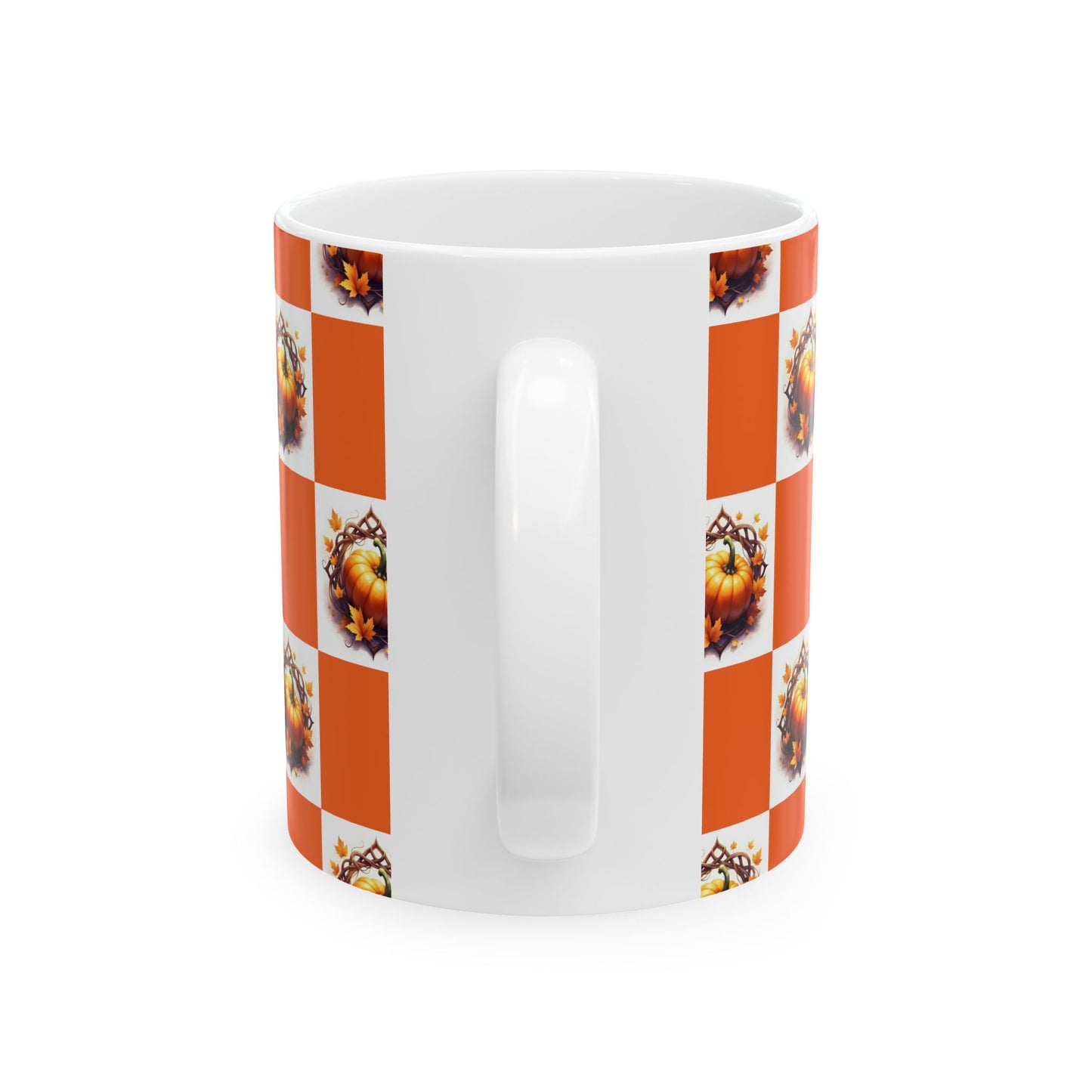 Autumn Pumpkin Ceramic Mug | Fall Coffee Cup | Thanksgiving Gift | Cozy Home Decor | Pumpkin Spice Lover's Mug | Seasonal Mug - Celtic Scents