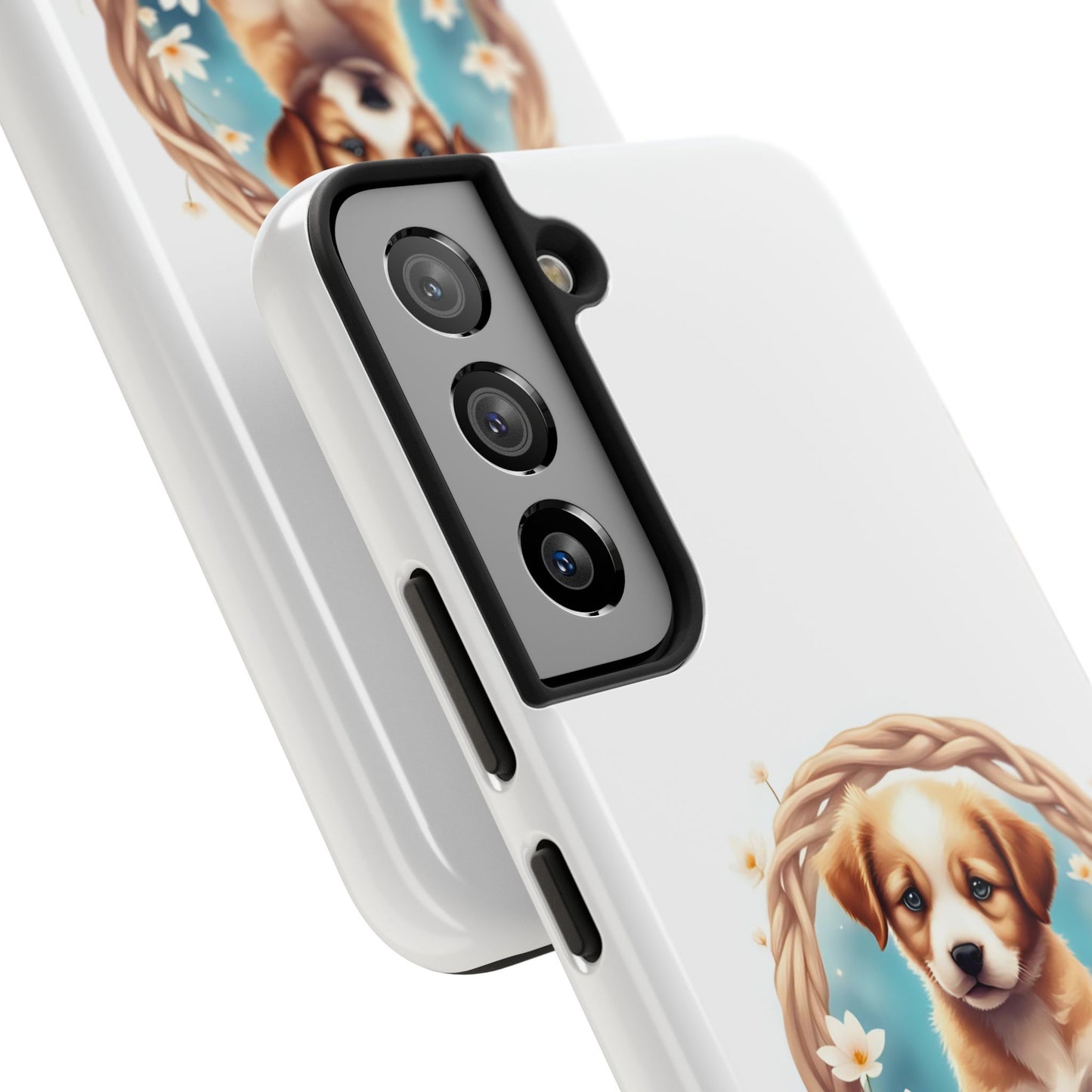 Cute Puppy Phone Case, Tough Case for Dog Lovers, Pet Gift, Protector Case for iPhone, Custom Phone Cover
