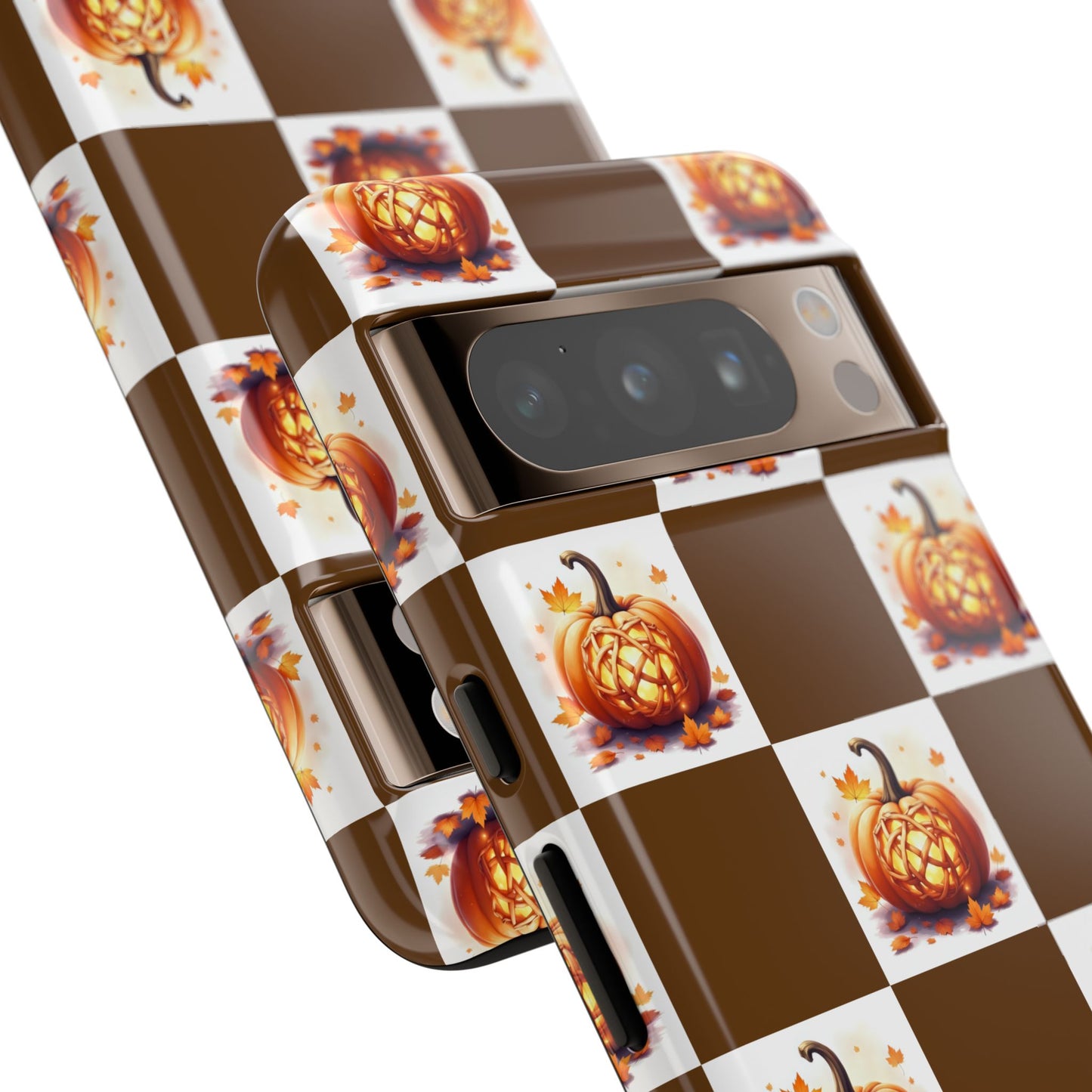 Pumpkin Phone Case, Fall Decor, Halloween Gift, Autumn Accessories, Cute Smartphone Cover, Tough Cases