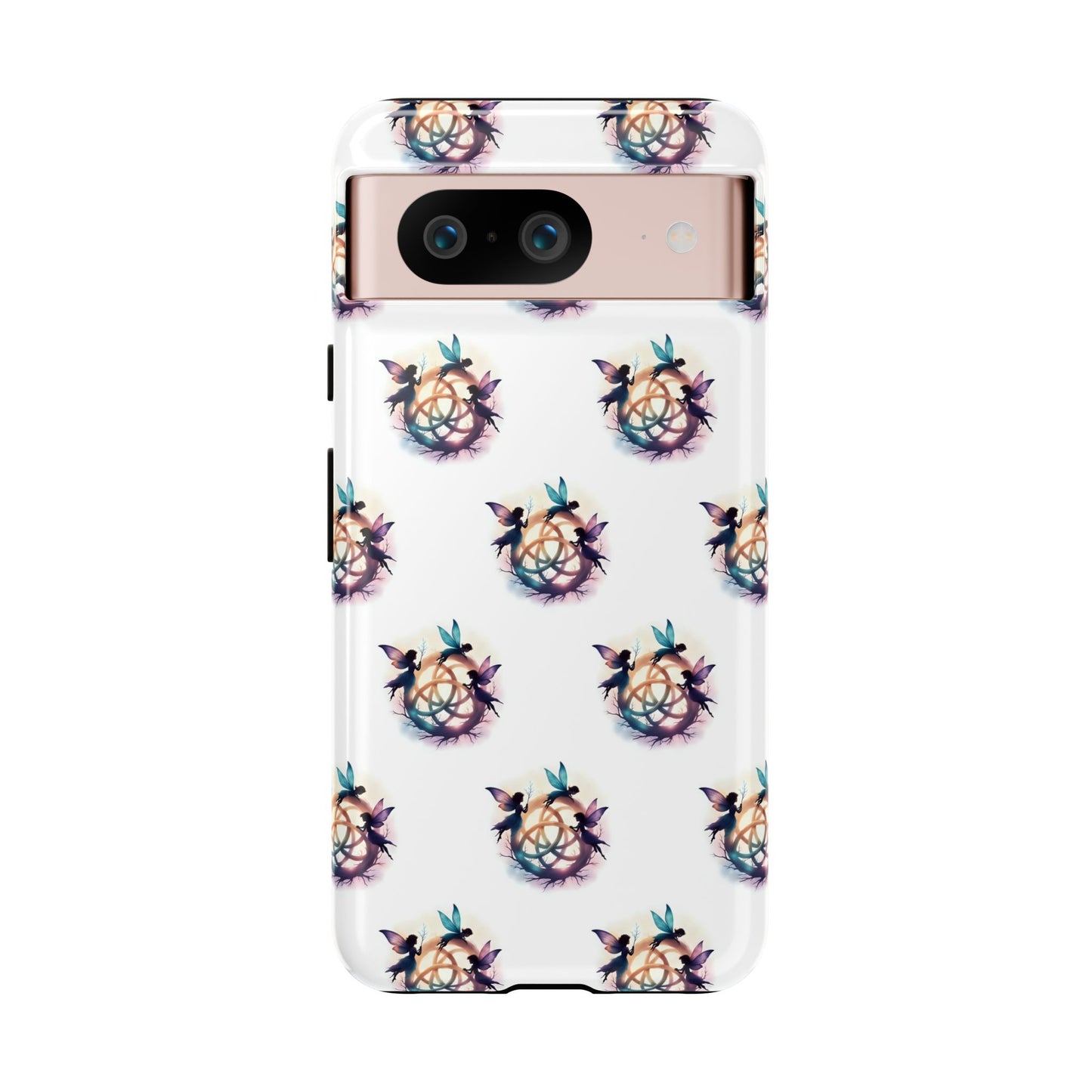 Tough Cases - Celtic Fairies Phone Case, Colorful Phone Cover, Fairy Lover Gift, Trendy Smartphone Accessory