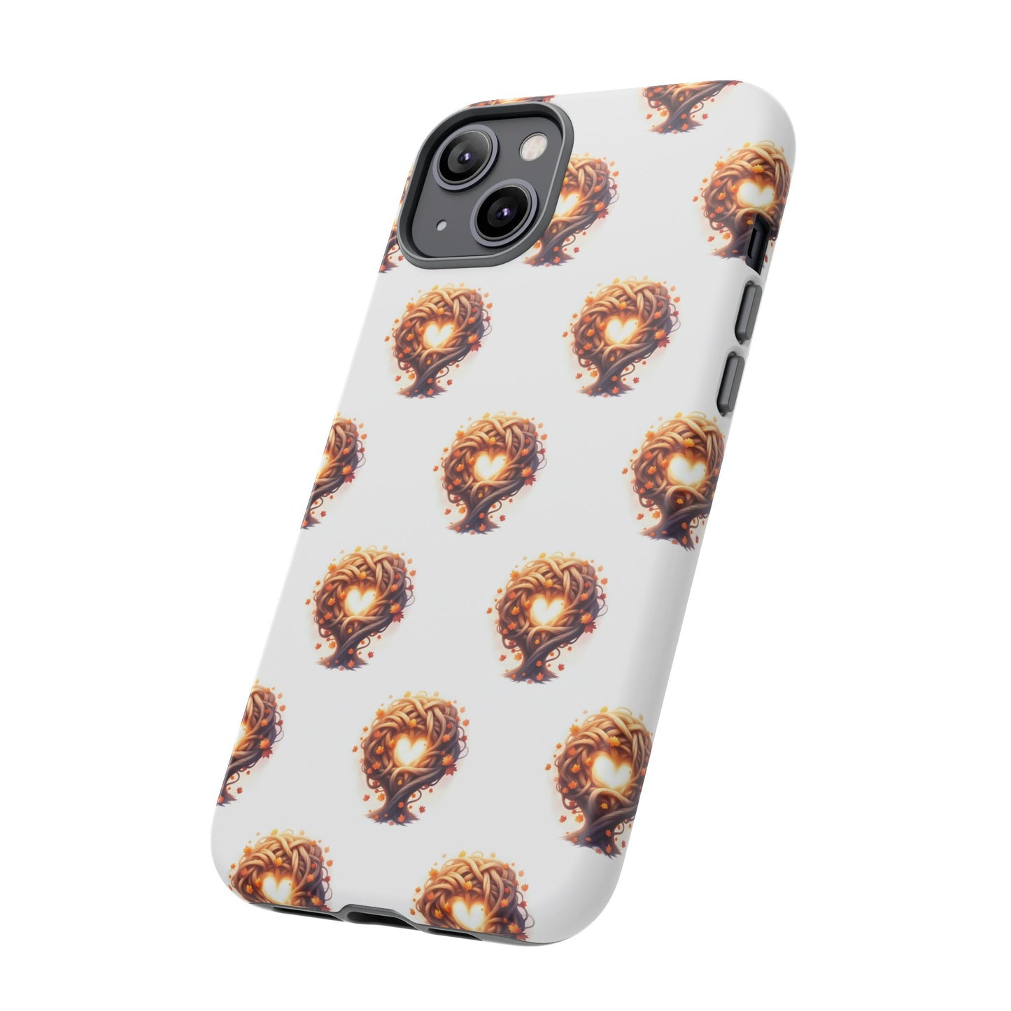 Stylish Phone Case, Tough Cases with Unique Design, Durable Smartphone Cover, Gift for Tech Lovers, Trendy Phone Accessory, Autumn Design