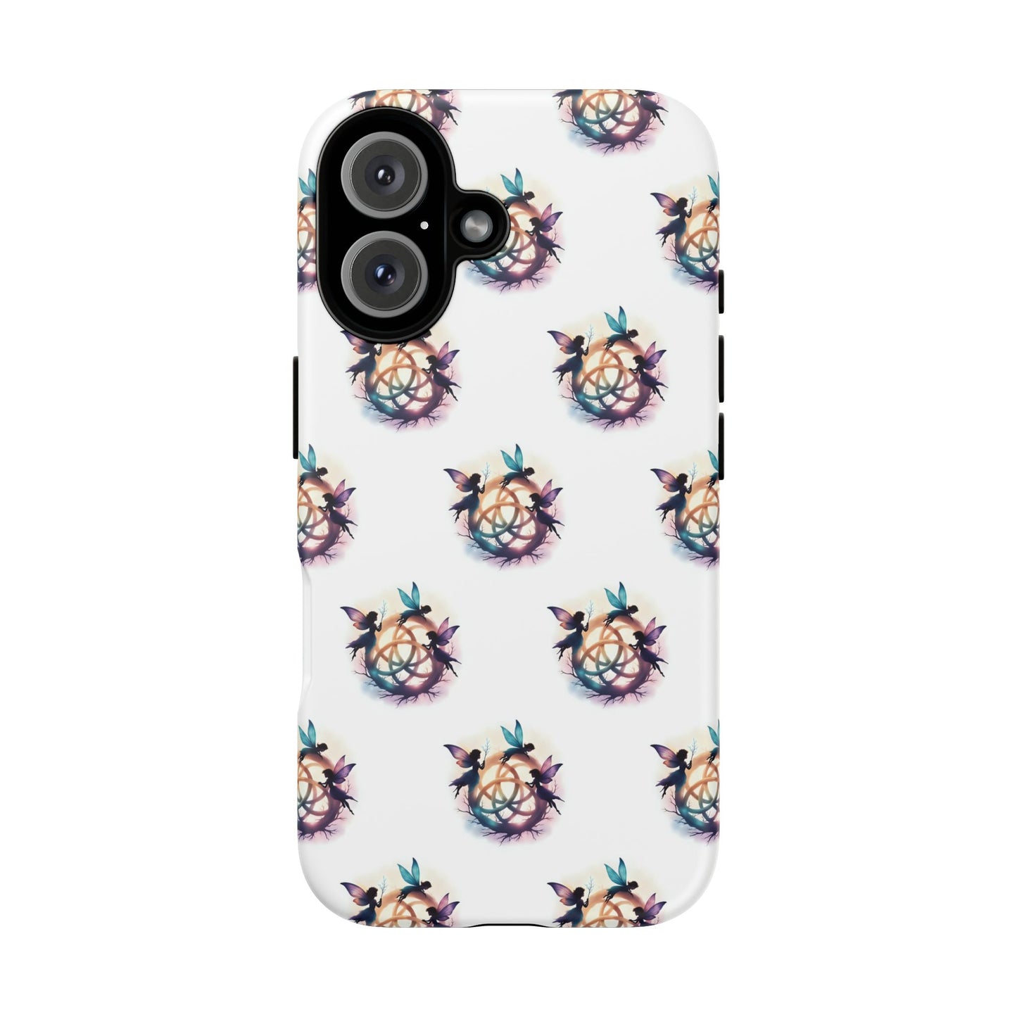 Tough Cases - Celtic Fairies Phone Case, Colorful Phone Cover, Fairy Lover Gift, Trendy Smartphone Accessory