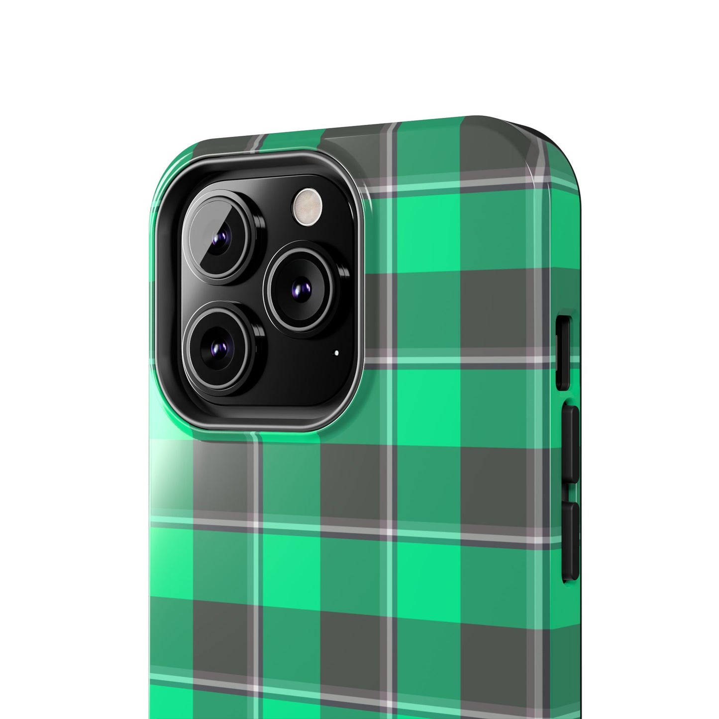 Personalized Plaid Tough Phone Case, Custom Phone Cover, Gifts for Her, Unique Cell Phone Case, Trendy Accessories, Holiday Gifts - Celtic Scents
