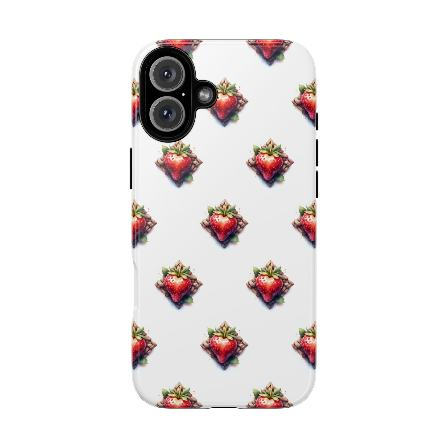 Strawberry Celtic Knot Phone Case, Cute Phone Cover, Gift for Her, Custom Smartphone Case, Funky Accessories, Valentine's Day Gift