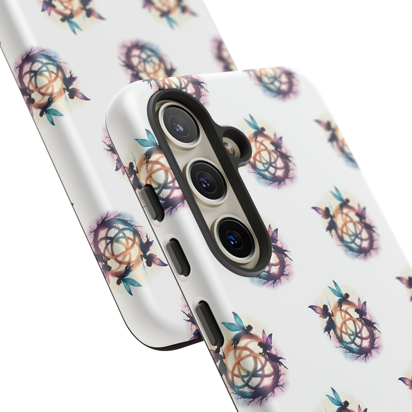 Tough Cases - Celtic Fairies Phone Case, Colorful Phone Cover, Fairy Lover Gift, Trendy Smartphone Accessory