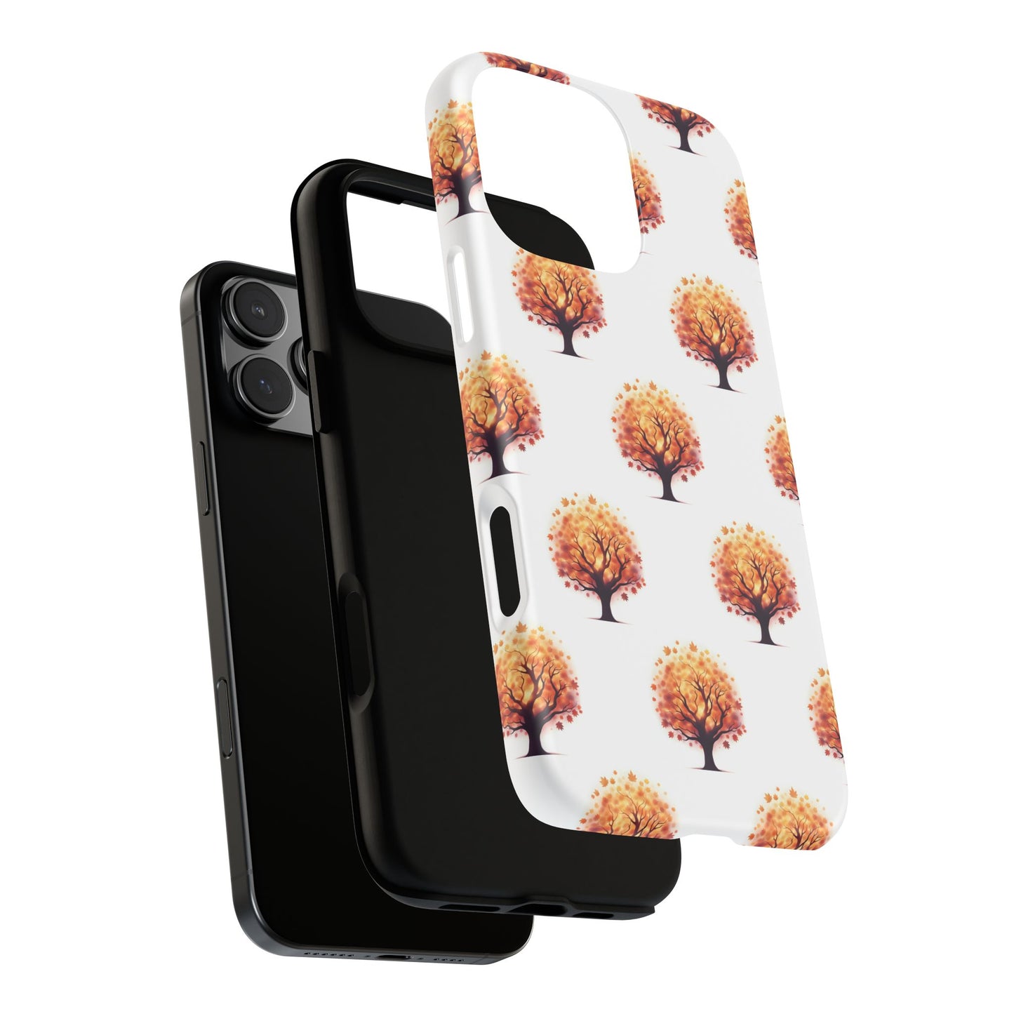 Autumn Tree Phone Case, Fall Phone Cover, Nature Inspired Case, Gift for Outdoorsy Friends, Seasonal Accessories, Eco-Friendly Phone Case