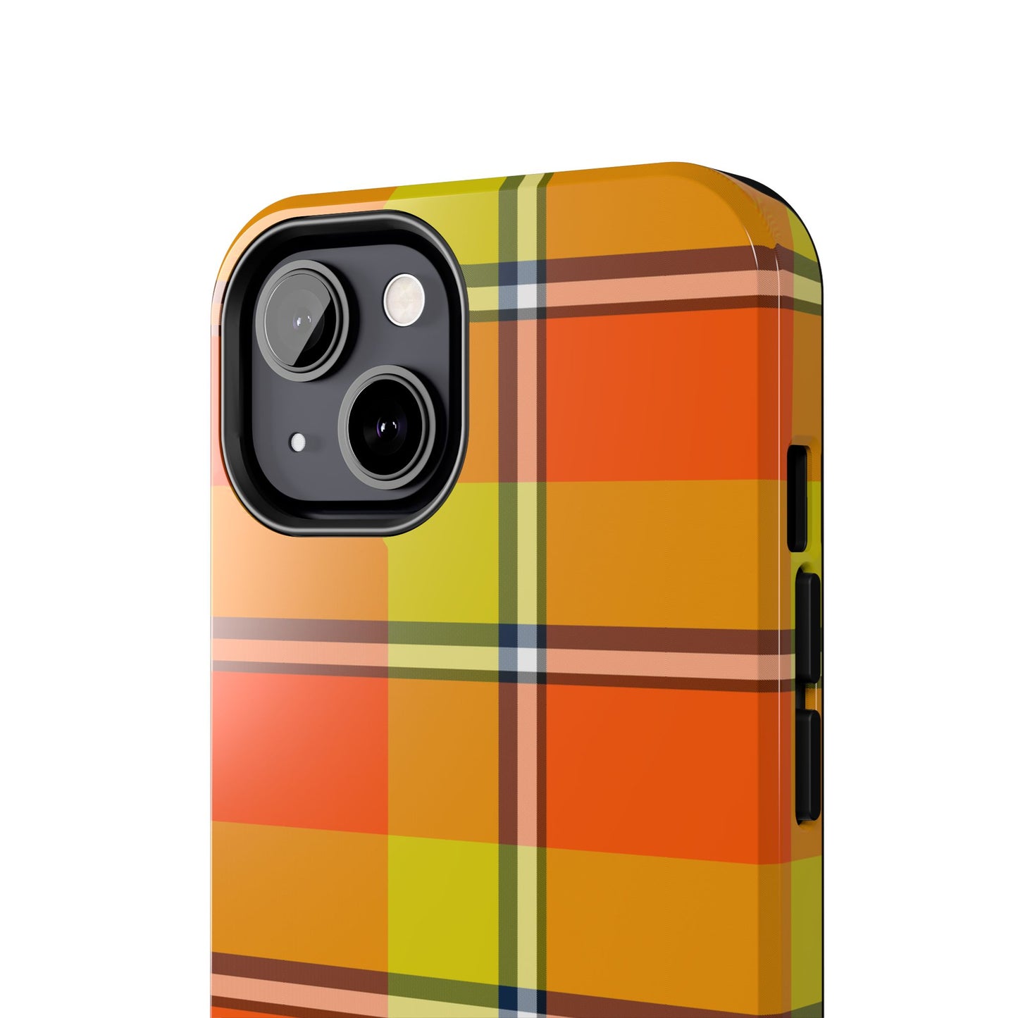 Vibrant Autumn Plaid Phone Case | Tough Phone Protector, Colorful Tech Accessory, Stylish Gift for Him/Her, Fun Birthday Present, Trendy - Celtic Scents
