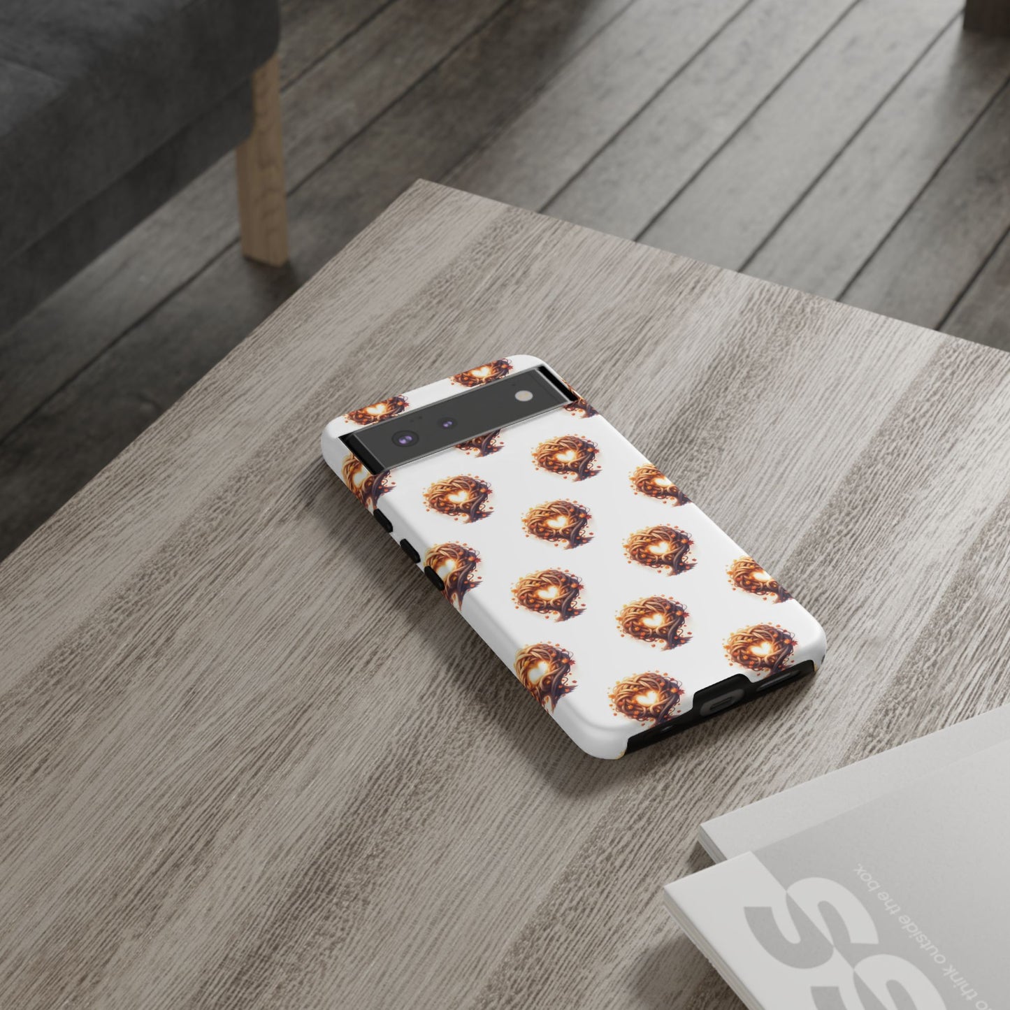 Stylish Phone Case, Tough Cases with Unique Design, Durable Smartphone Cover, Gift for Tech Lovers, Trendy Phone Accessory, Autumn Design