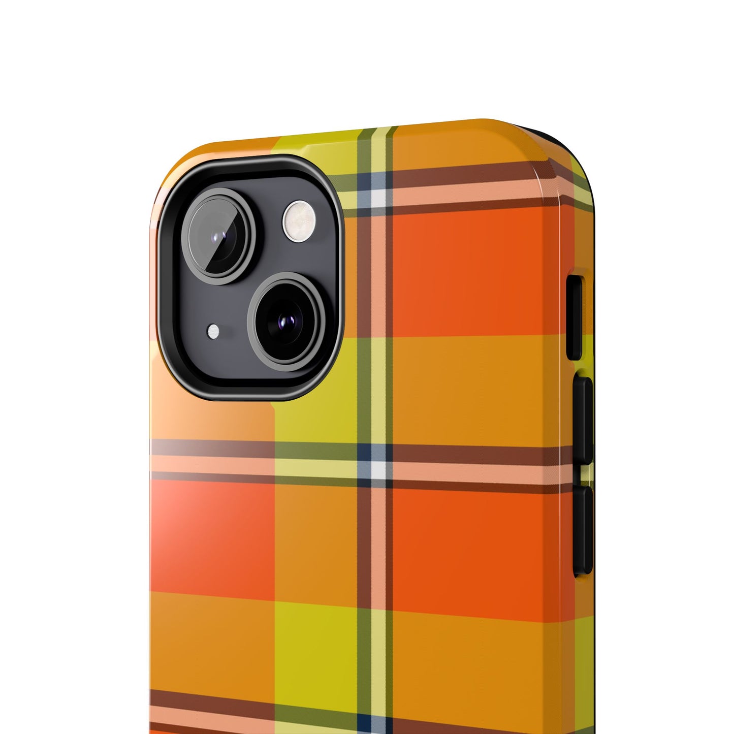 Vibrant Autumn Plaid Phone Case | Tough Phone Protector, Colorful Tech Accessory, Stylish Gift for Him/Her, Fun Birthday Present, Trendy - Celtic Scents