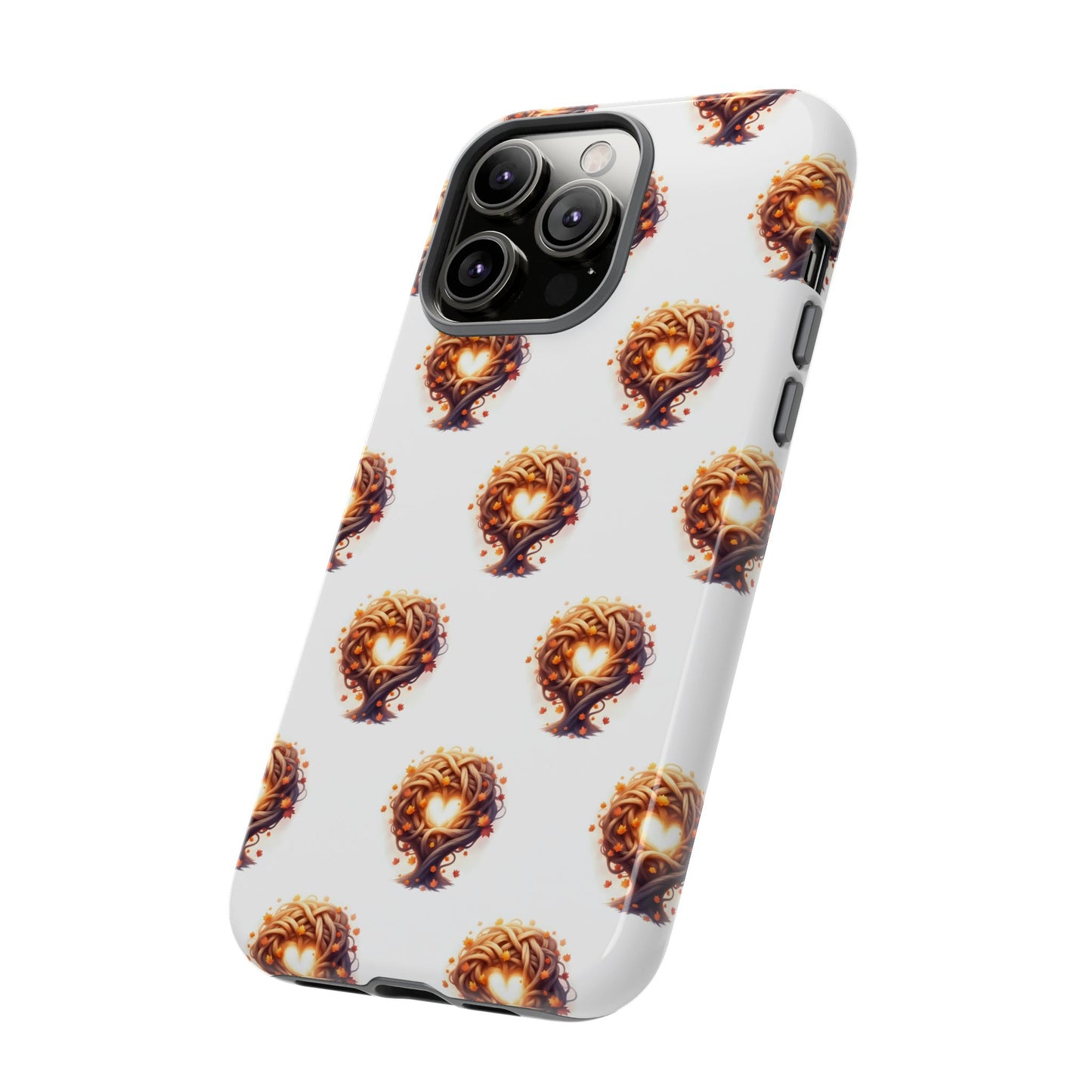 Stylish Phone Case, Tough Cases with Unique Design, Durable Smartphone Cover, Gift for Tech Lovers, Trendy Phone Accessory, Autumn Design