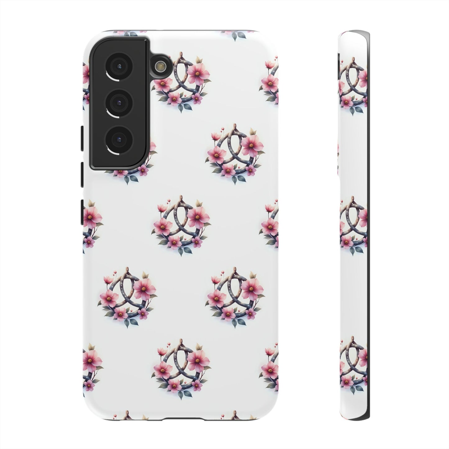 Floral Phone Case, Tough Phone Cover, Cute Protection for Mobile, Gift for Her, Celtic Knot Floral Pattern Case - Celtic Scents