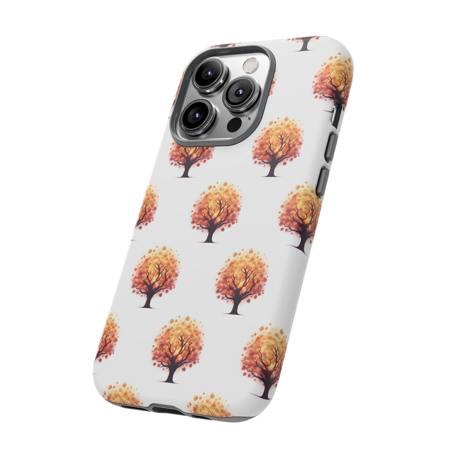 Autumn Tree Phone Case, Fall Phone Cover, Nature Inspired Case, Gift for Outdoorsy Friends, Seasonal Accessories, Eco-Friendly Phone Case